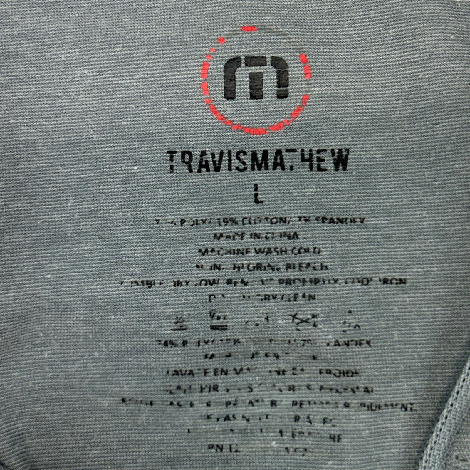 TravisMathew World Series of Poker 1/4 Quarter Zip Shirt WSOP L Large Size US L / EU 52-54 / 3 - 7 Thumbnail