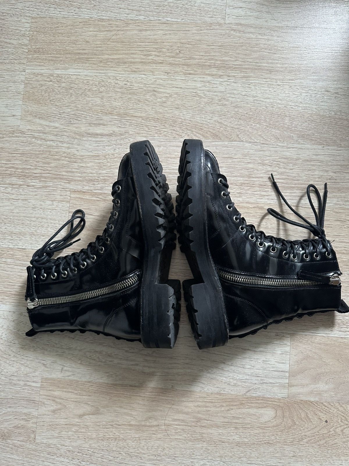 Yang Li Yang Li Laced Up Boots Size US 8 / EU 41 - 4 Thumbnail