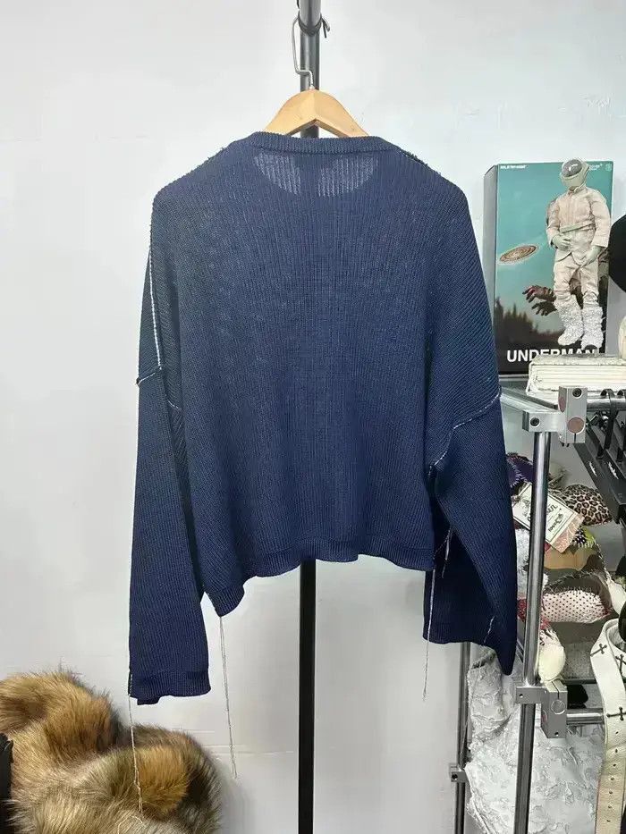 Raf Simons Raf Simons 19ss inside out small logo sweater Size US M / EU 48-50 / 2 - 3 Thumbnail