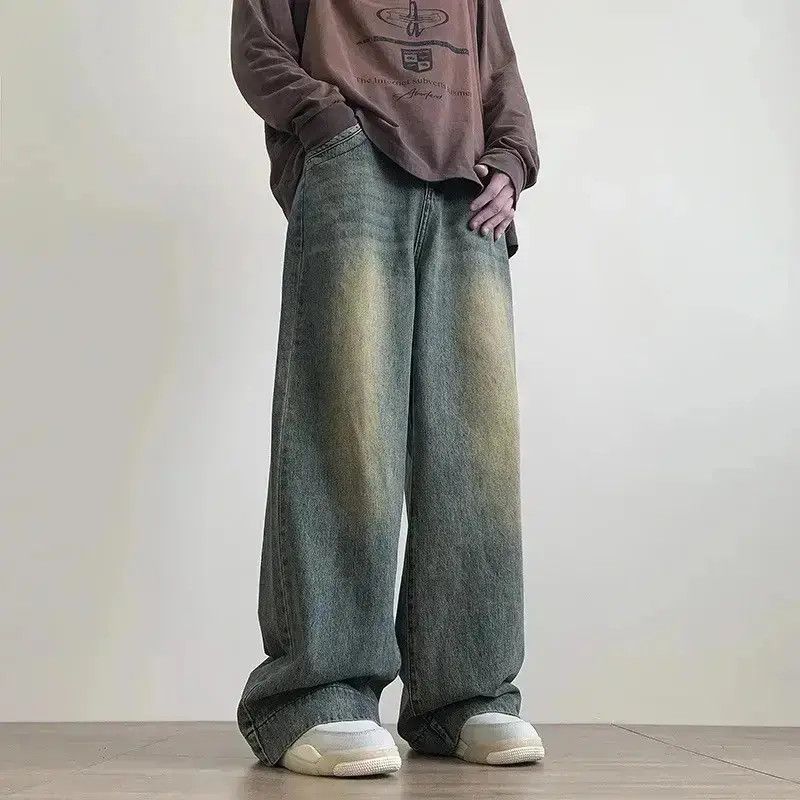 Japanese Brand Distressed Vintage Blue Jeans Size US 34 / EU 50 - 1 Thumbnail