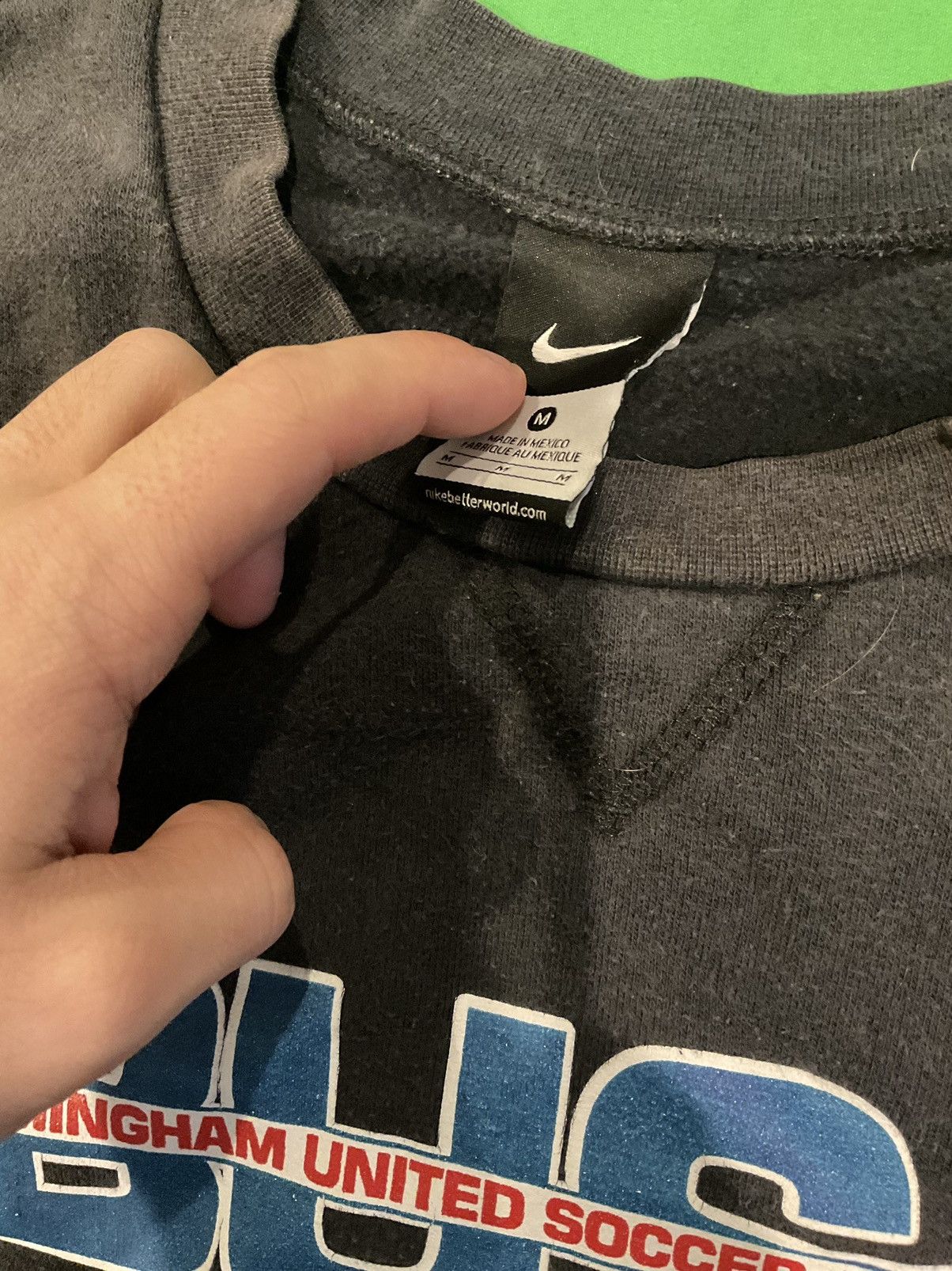Nike × Vintage Vintage Nike Birmingham soccer crewneck Size US M / EU 48-50 / 2 - 2 Thumbnail
