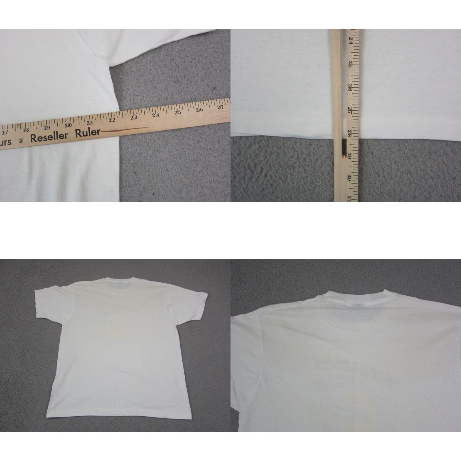 Vintage VINTAGE Screen Stars Shirt Mens XL White USA 90s Moonlight Chase Iowa Size US XL / EU 56 / 4 - 8 Thumbnail
