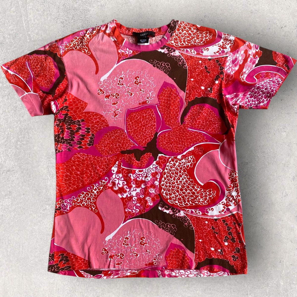 Gucci SS99 Floral T Shirt Size US S / EU 44-46 / 1 - 1 Thumbnail