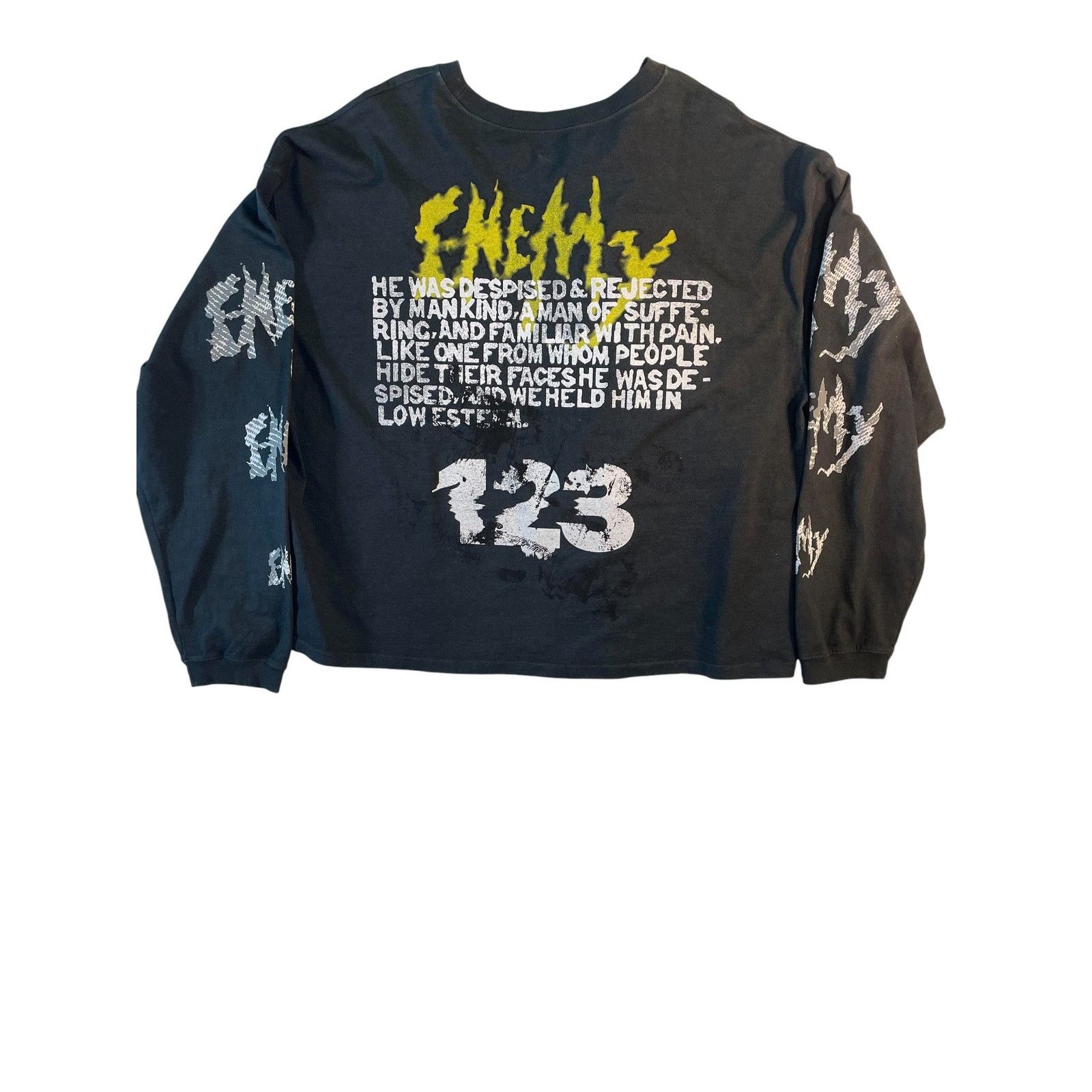 Ace Rivington RRR-123 'Theatre' Black Long Sleeve Size XL / US 12-14 / IT 48-50 - 2 Thumbnail