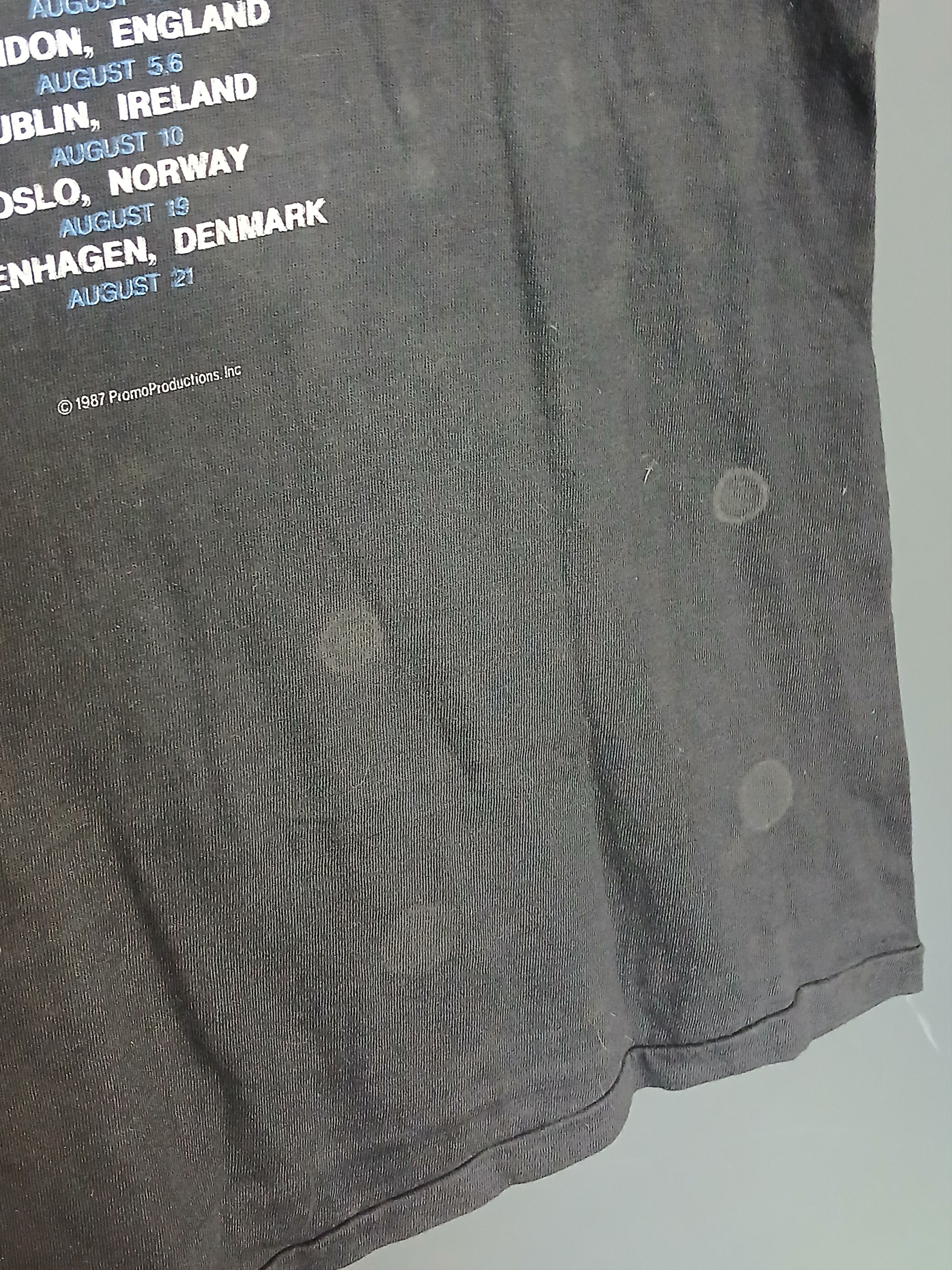 Pink Floyd × Vintage Vintage 1987 Pink Floyd Tour T-Shirt Size US M / EU 48-50 / 2 - 12 Thumbnail