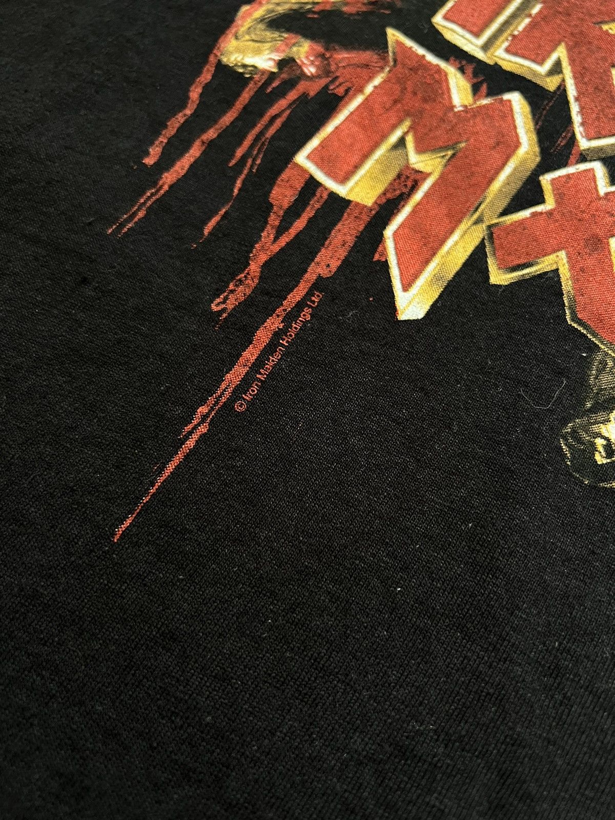 Band Tees × Iron Maiden × Vintage VINTAGE 00s IRON MAIDEN TEE SHIRT Size US L / EU 52-54 / 3 - 4 Thumbnail