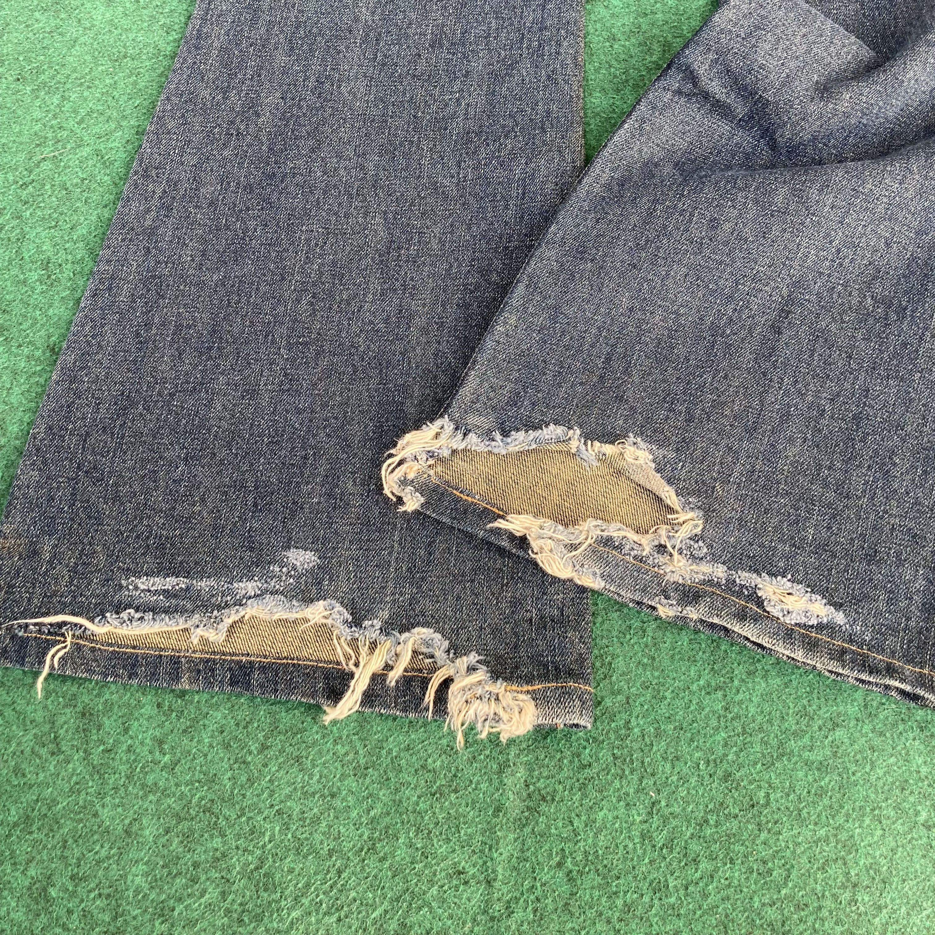 Vintage × Wrangler Vtg Wrangler Denim Bootcut Sz 32 Faded Flare Jeans Size US 32 / EU 48 - 8 Thumbnail