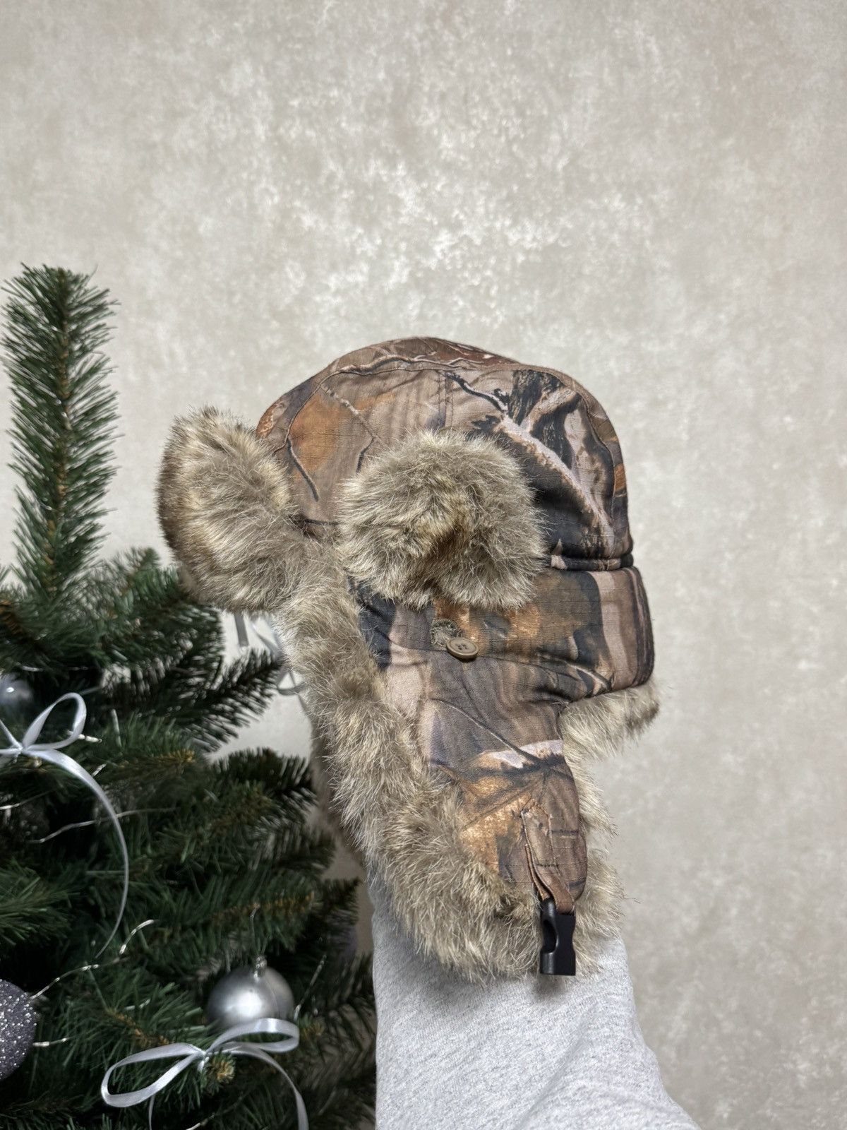 Other Vintage military fur Y2K hype fluffy ushanka hat punk Size ONE SIZE - 3 Thumbnail
