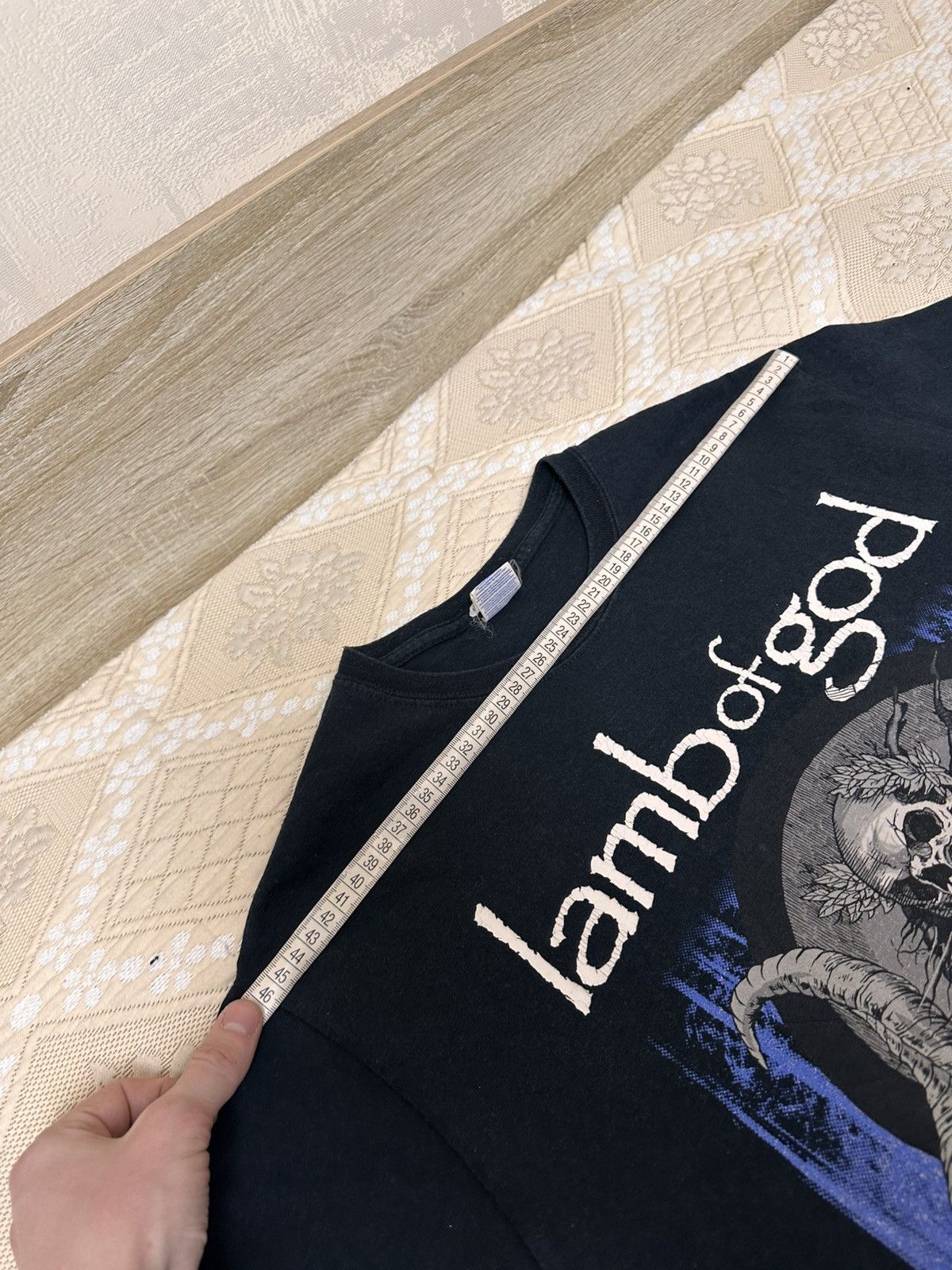 Band Tees 🔥 Lamb Of God Summer 2015 2-SIDED Merch Metal Band T-Shirt Size US M / EU 48-50 / 2 - 8 Thumbnail