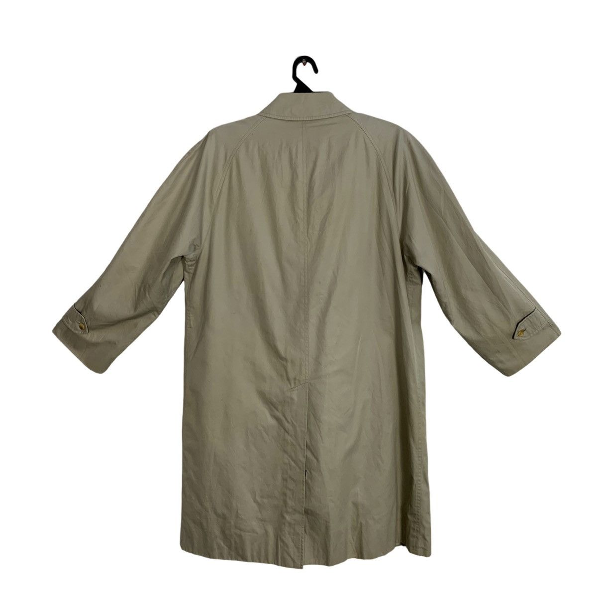 Burberry 90s Burberrys London Trech Coat Jacket Checked Monogram Size US M / EU 48-50 / 2 - 2 Thumbnail