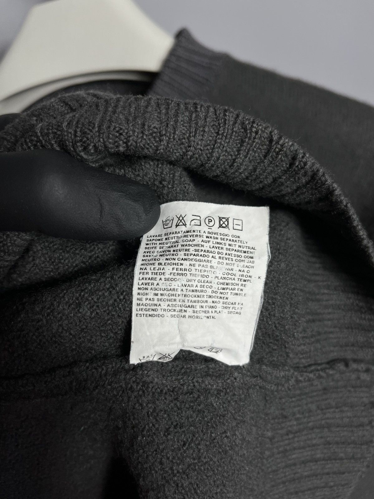 C.P. Company CP Company knit sweater wool mens grey vintage 90s italy Size US M / EU 48-50 / 2 - 9 Thumbnail