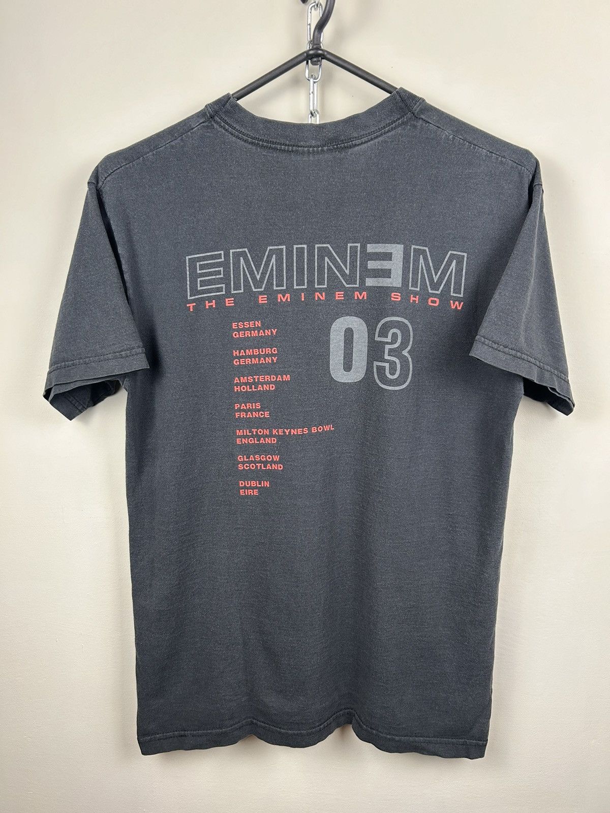 Band Tees 2002 Vintage Eminem Show Rap Tee Band Concert T-Shirt Size US S / EU 44-46 / 1 - 11 Thumbnail