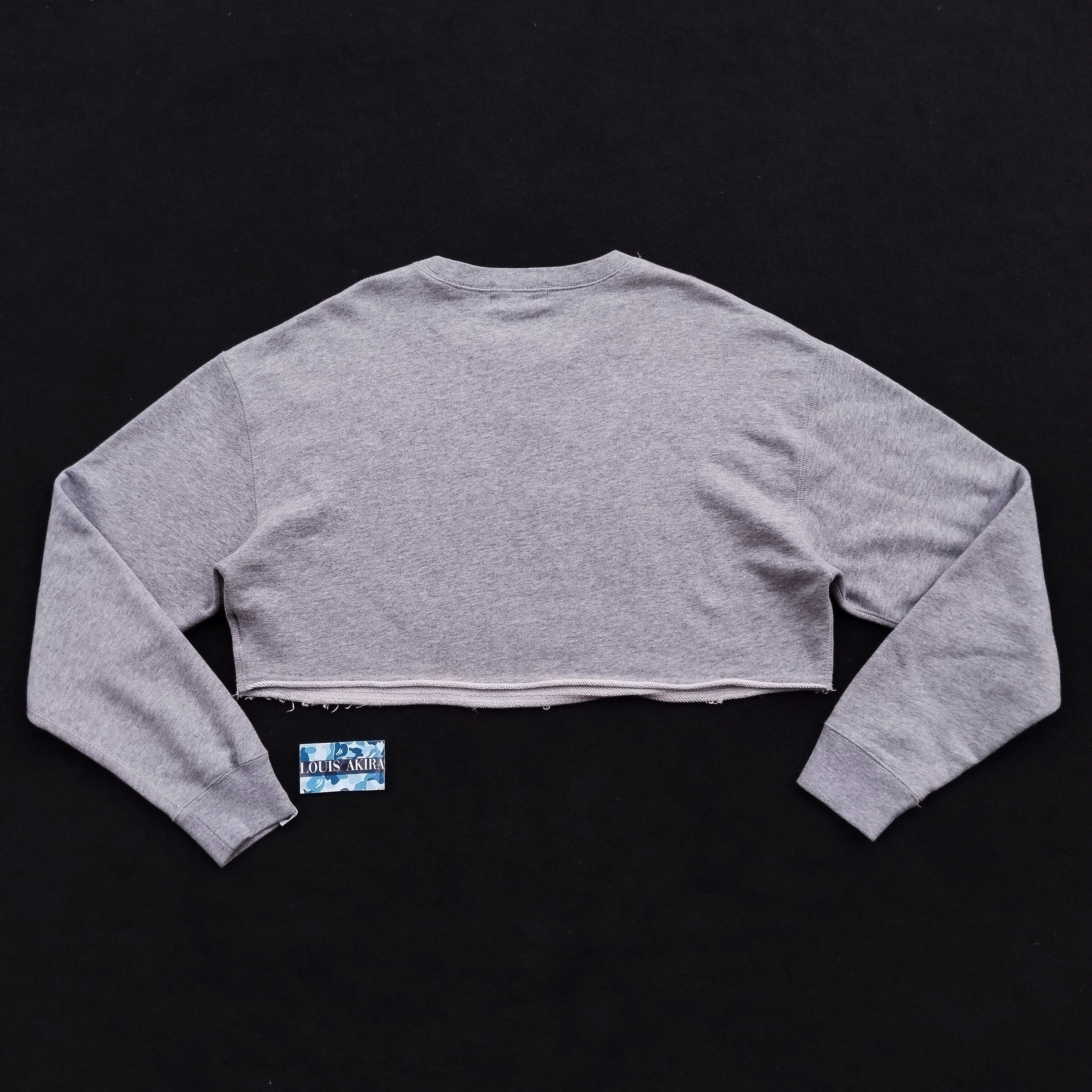Bape Bape Embriodery Cropped Crewneck Size ONE SIZE - 3 Thumbnail