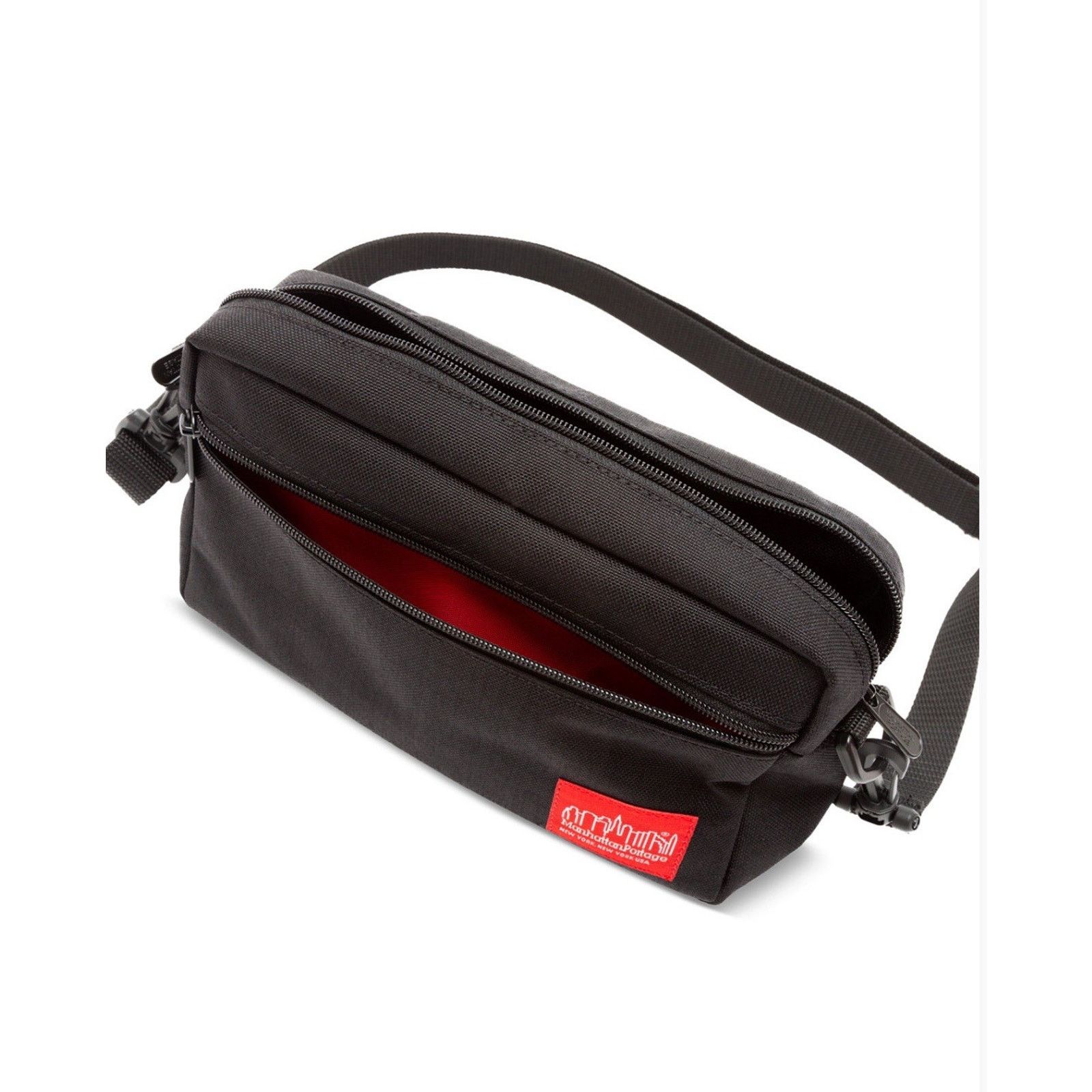 Manhattan Portage Manhattan Portage Jogger L Sling Black Messenger Bag $45 NWT Size ONE SIZE - 4 Thumbnail