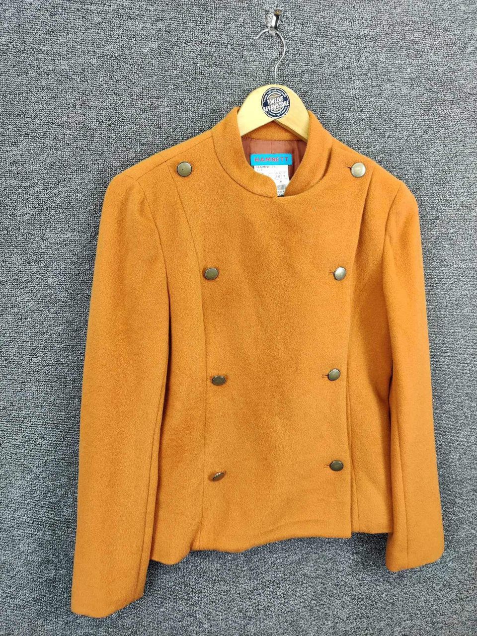 Katharine Hamnett London Hamnett Katharine Hamnett London Napoleon Wool Coat Jacket Size US M / EU 48-50 / 2 - 5 Thumbnail