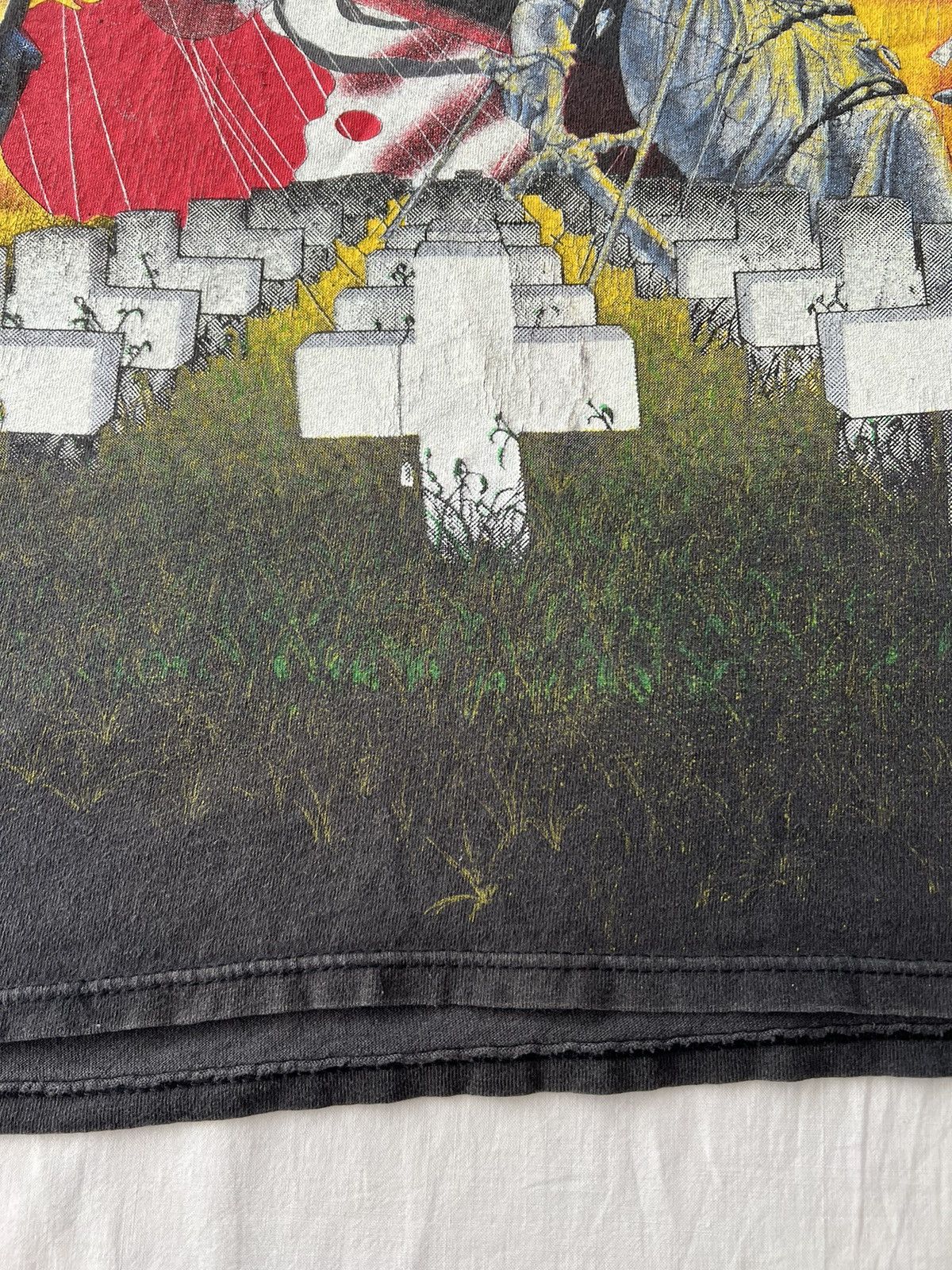 Band Tees Vintage 1991 Metallica Master Of Puppets AOP T-shirt Size US XL / EU 56 / 4 - 15 Thumbnail