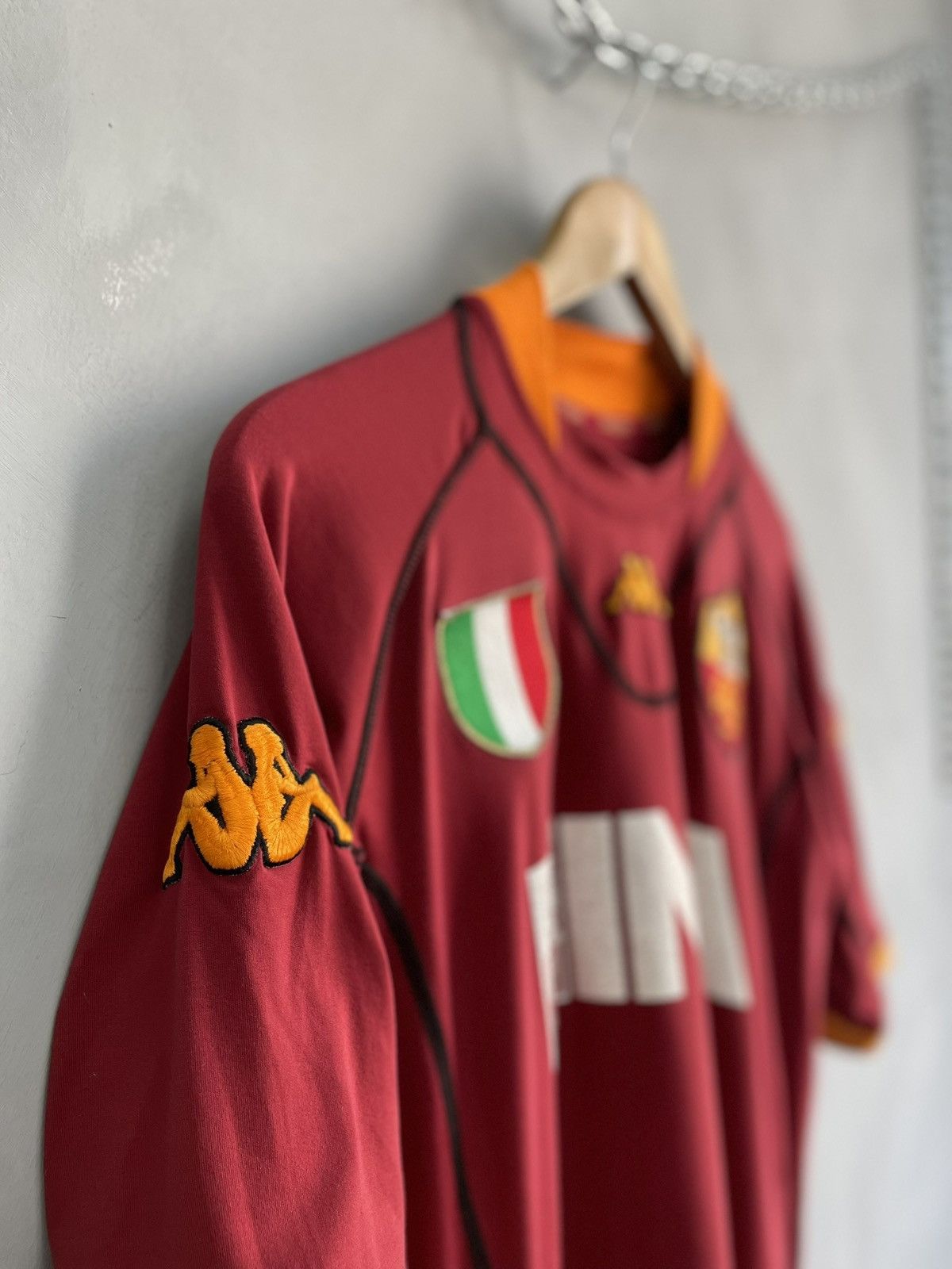 Kappa Ac Roma soccer jersey y2k blokecore hype Size US M / EU 48-50 / 2 - 5 Thumbnail