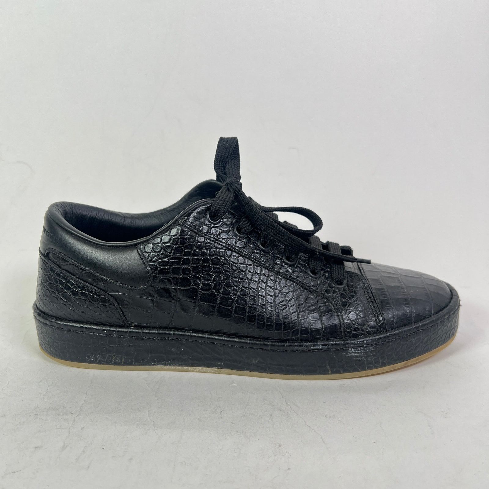 Giuseppe Zanotti Giuseppe Zanotti Embossed Crocodile GZ-City Sneaker Size US 8 / EU 41 - 1 Thumbnail