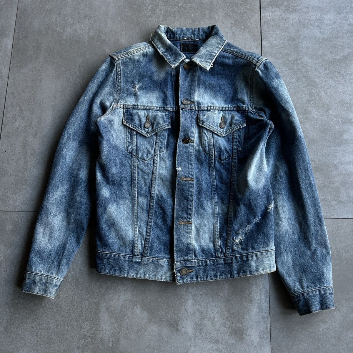 Saint Laurent Paris Hedi era Saint Laurent Denim Jacket Size US S / EU 44-46 / 1 - 1 Thumbnail