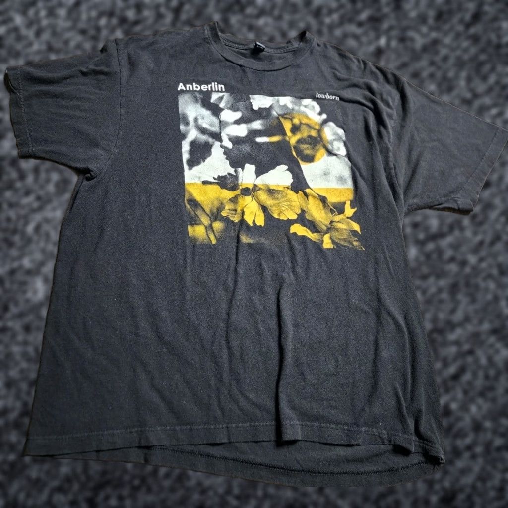 Tultex VINTAGE ANBERLIN Lowborn Band T-Shirt XL Black Distressed 2014 Mens Size US XL / EU 56 / 4 - 1 Thumbnail