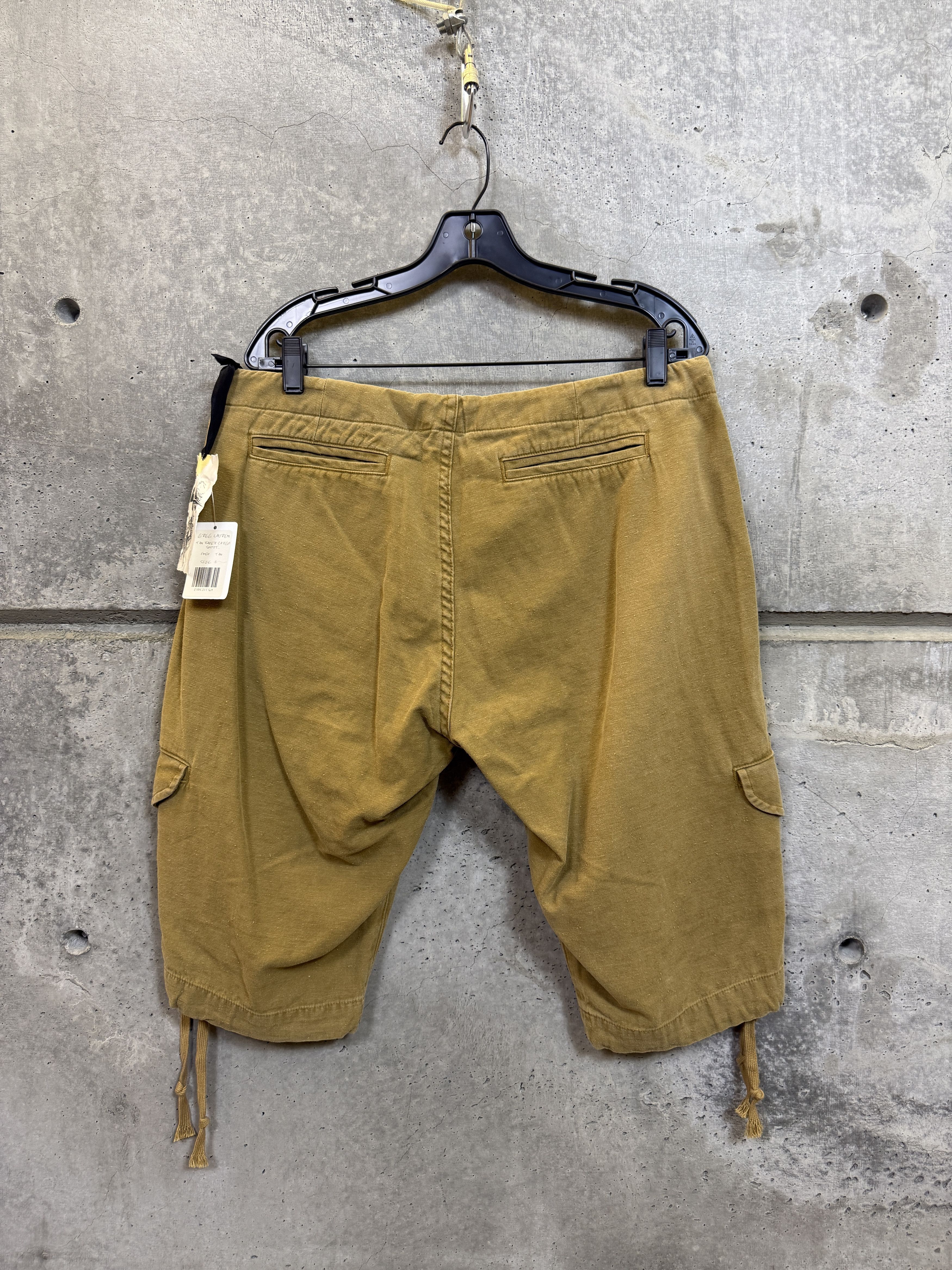 Greg Lauren Greg Lauren Tan Baker Cargo Shorts Size US 34 / EU 50 - 2 Thumbnail