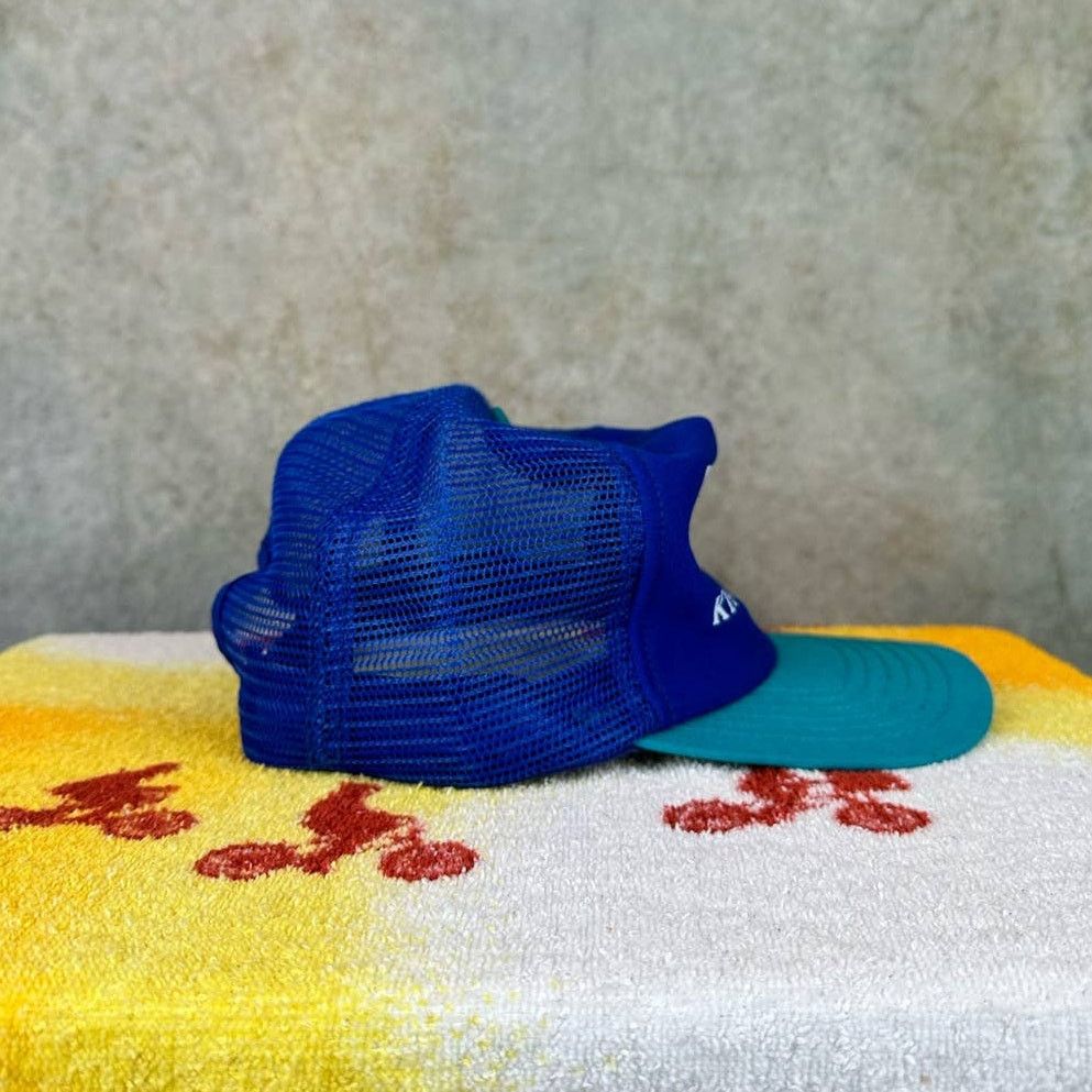Budweiser × Vintage Vintage Bud Light King Of Beers Hat 80s One Sz Blue USA Made Size ONE SIZE - 6 Thumbnail