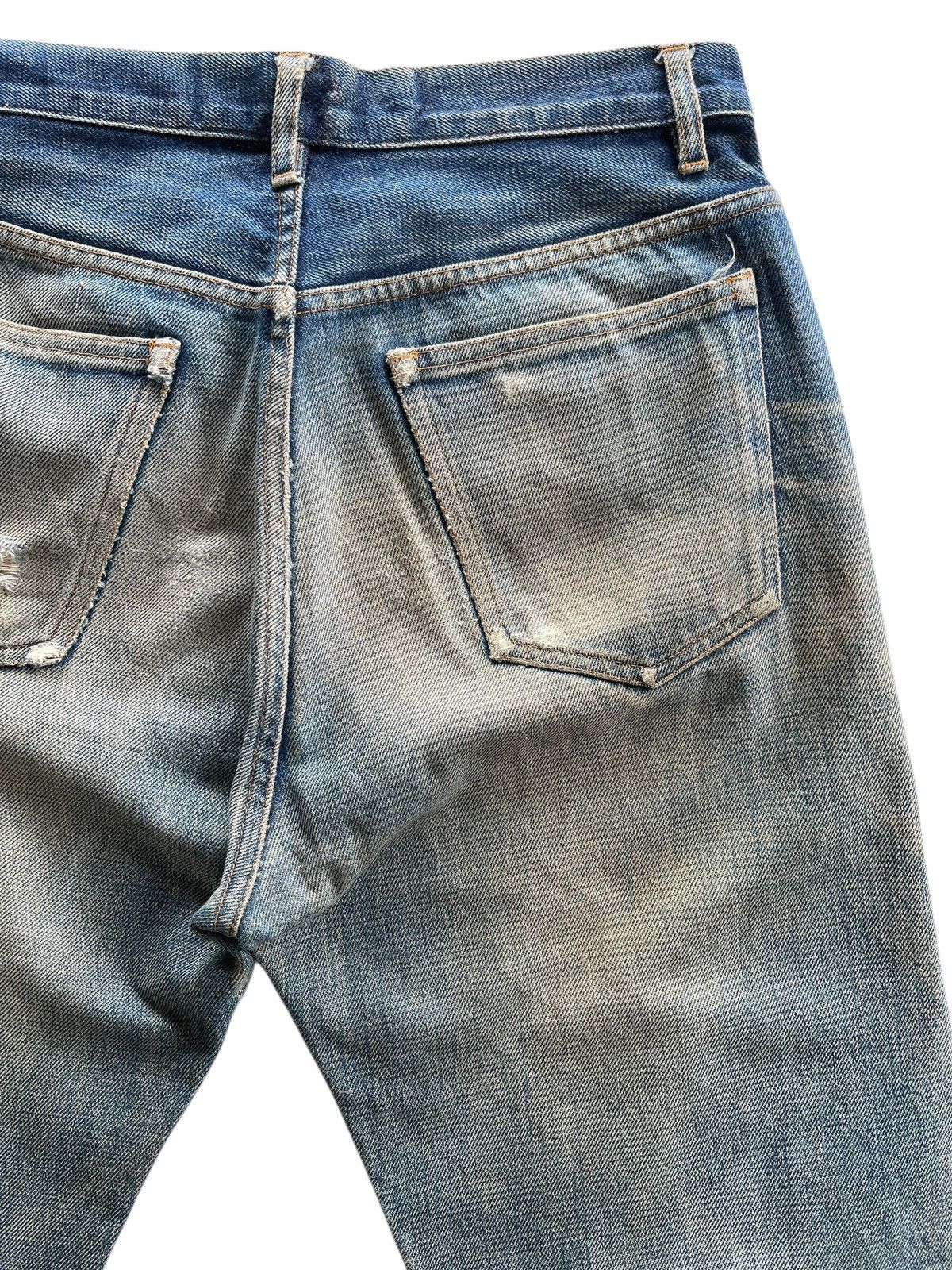 A.P.C. THRASHED❗️A.P.C DISTRESSED SELVEDGE DENIM Size US 28 / EU 44 - 11 Thumbnail