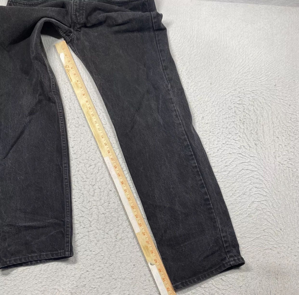 Levi's Vintage Levi 505 Black Denim Jeans USA 38X32 Actual 36X32 Size US 36 / EU 52 - 14 Thumbnail