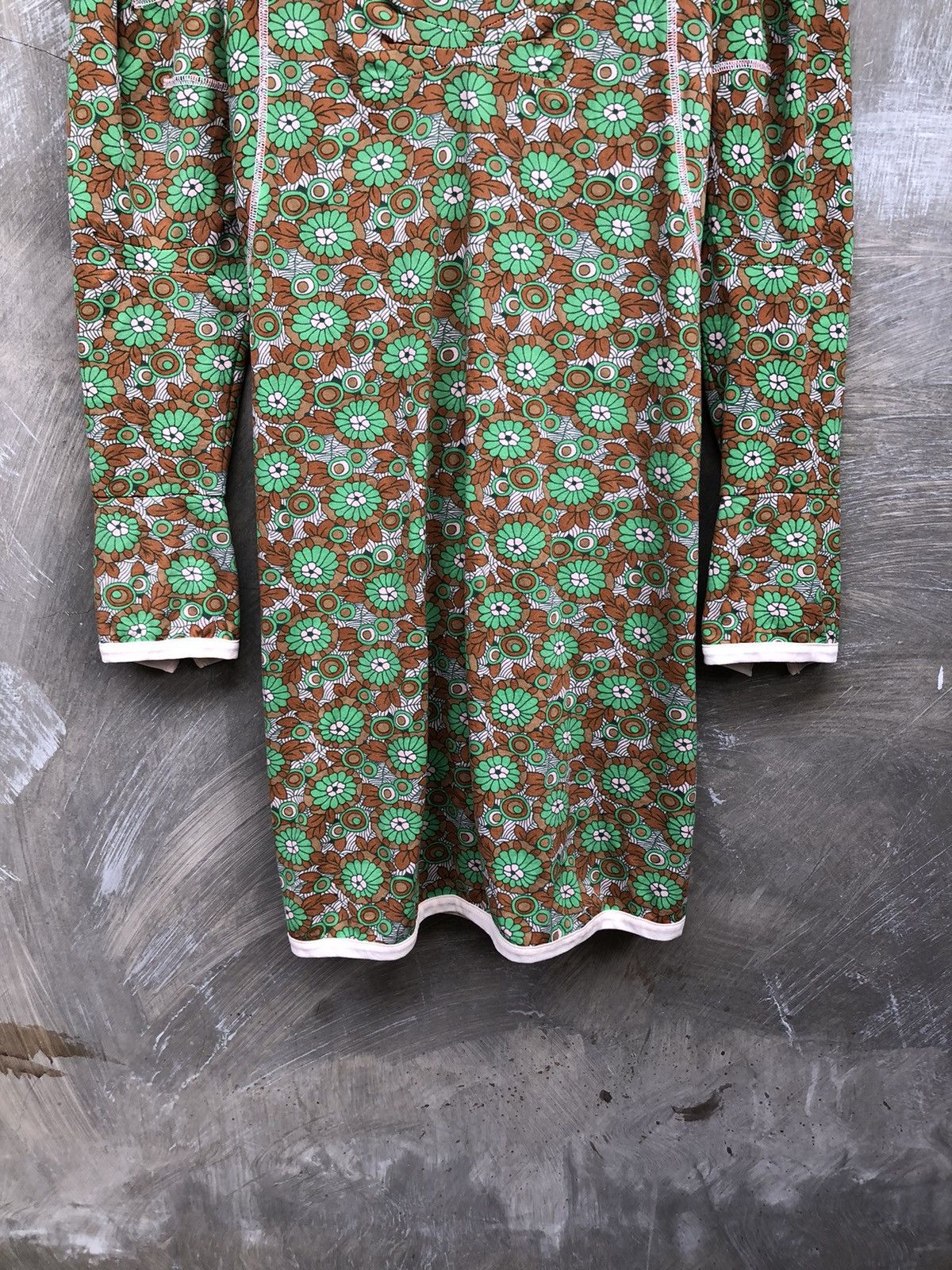 Issey Miyake Issey Miyake Zucca Flower Midi Dress Size M / US 6-8 / IT 42-44 - 3 Thumbnail