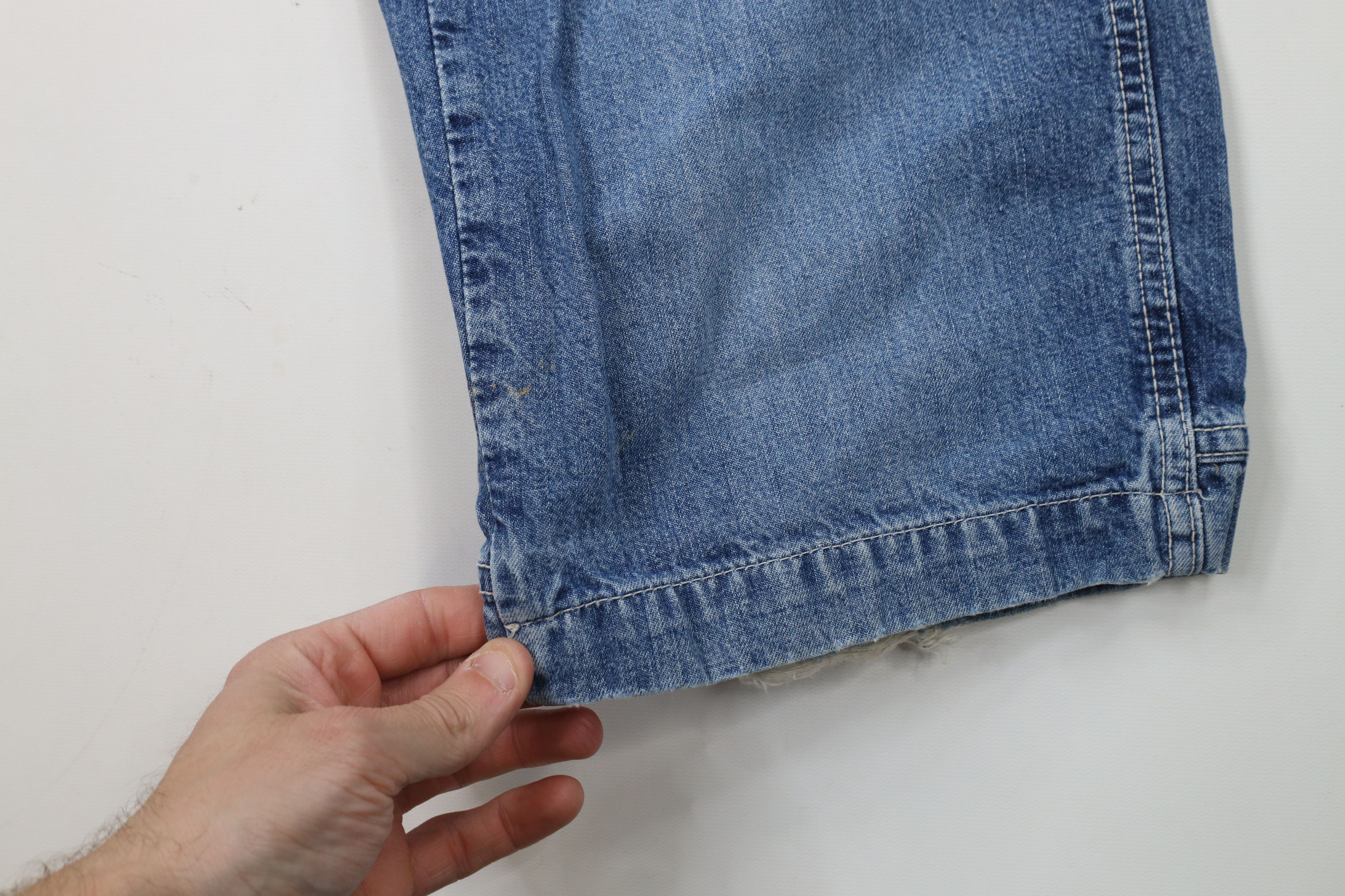 American Eagle Outfitters × Vintage Vintage 90s American Eagle Outfitters Dungaree Jeans USA Size US 30 / EU 46 - 5 Thumbnail