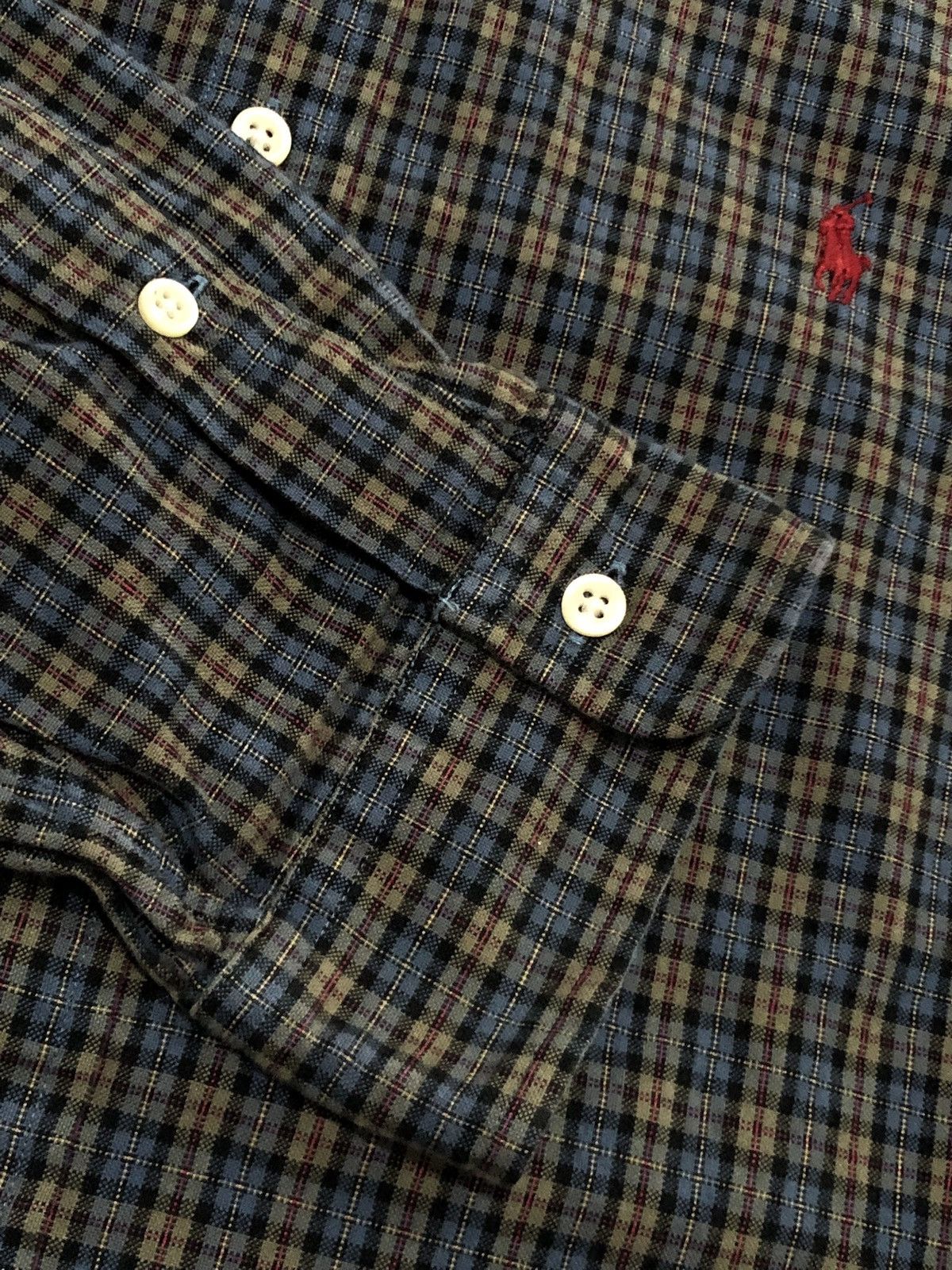 Polo Ralph Lauren Polo Ralph Lauren Plaid Button Down Size US XL / EU 56 / 4 - 4 Thumbnail