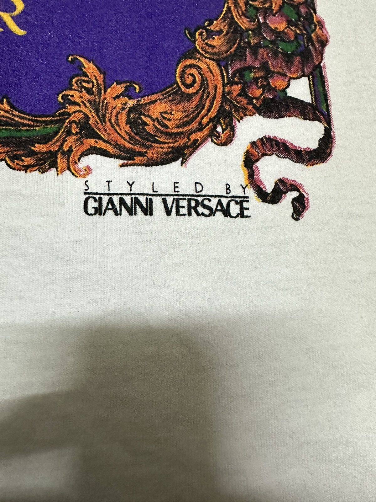 Band Tees Vintage 90s Elton John Gianni versace world tour Size US L / EU 52-54 / 3 - 7 Thumbnail