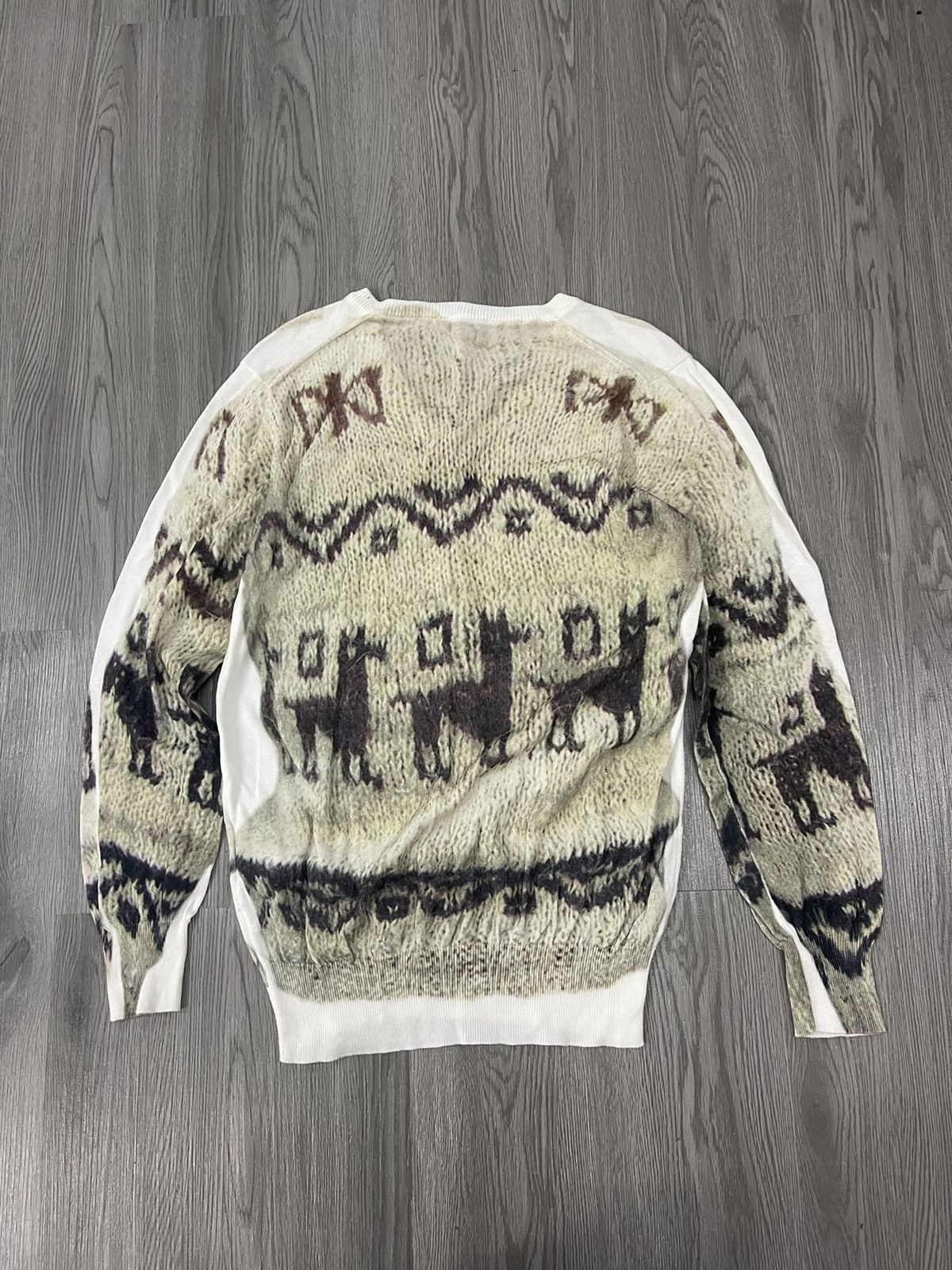 Dolce & Gabbana Dolce & Gabbana printed knitted Light Pullover Size US S / EU 44-46 / 1 - 2 Thumbnail
