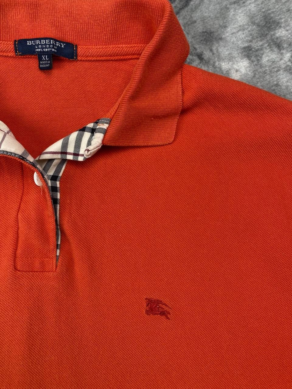 Burberry Burberry Brit Polo Shirt Nova Check Collar Men Size XL Size US XL / EU 56 / 4 - 4 Thumbnail