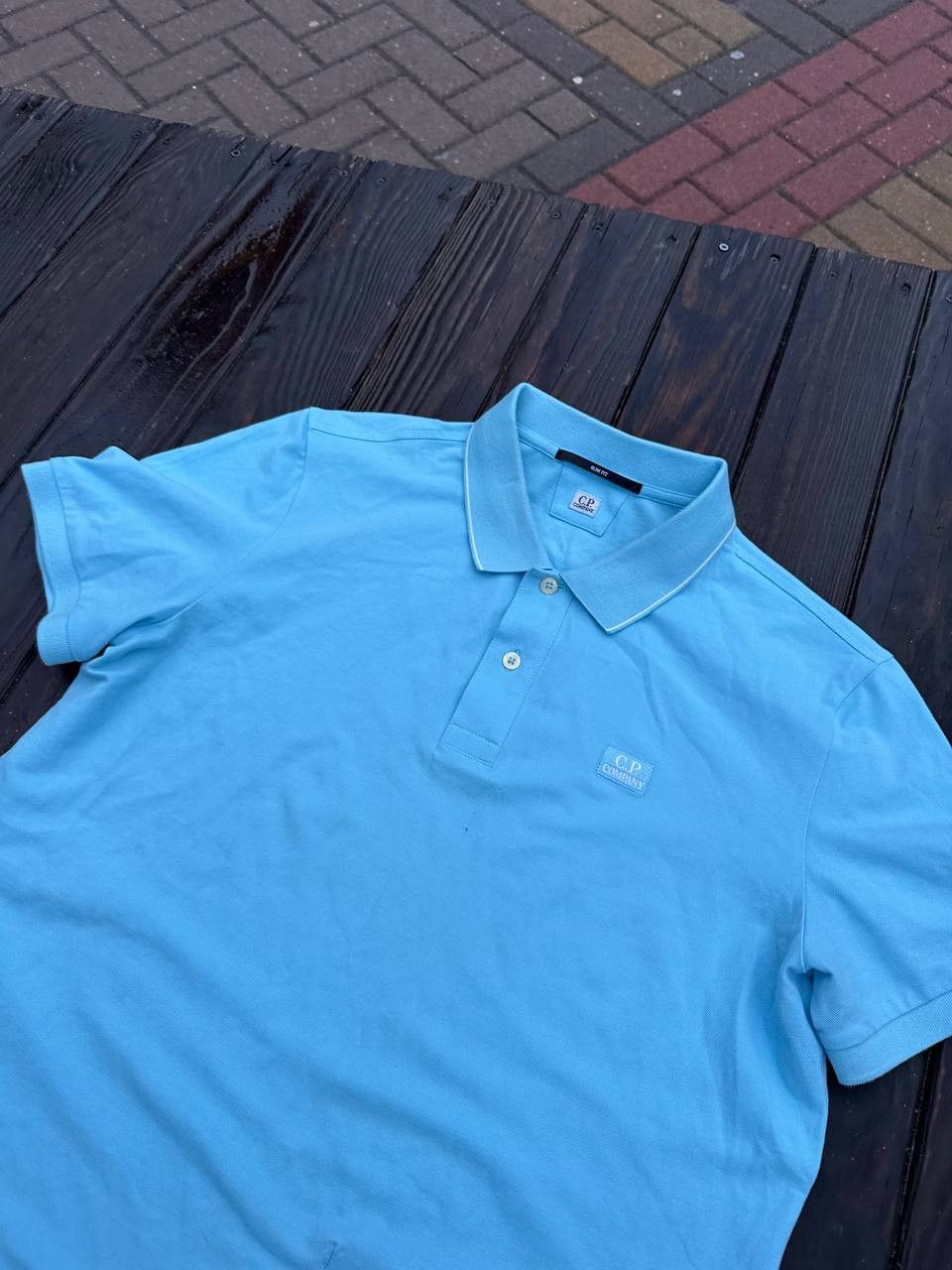 Massimo Osti Vintage C.P. Company Polo Tee Size US L / EU 52-54 / 3 - 20 Thumbnail