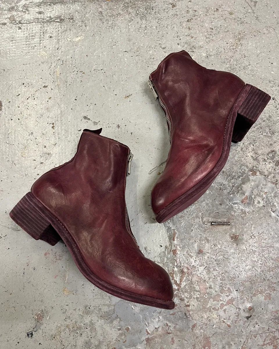 Guidi Guidi PL1 Bordeaux Horse Leather Boots Size US 8 / EU 41 - 4 Thumbnail