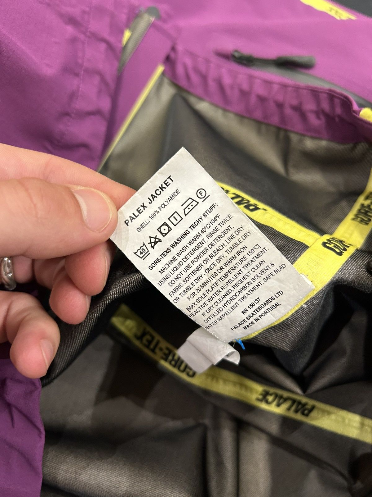 Palace Palace Purple Gore Tex Windbreaker Size US M / EU 48-50 / 2 - 6 Thumbnail