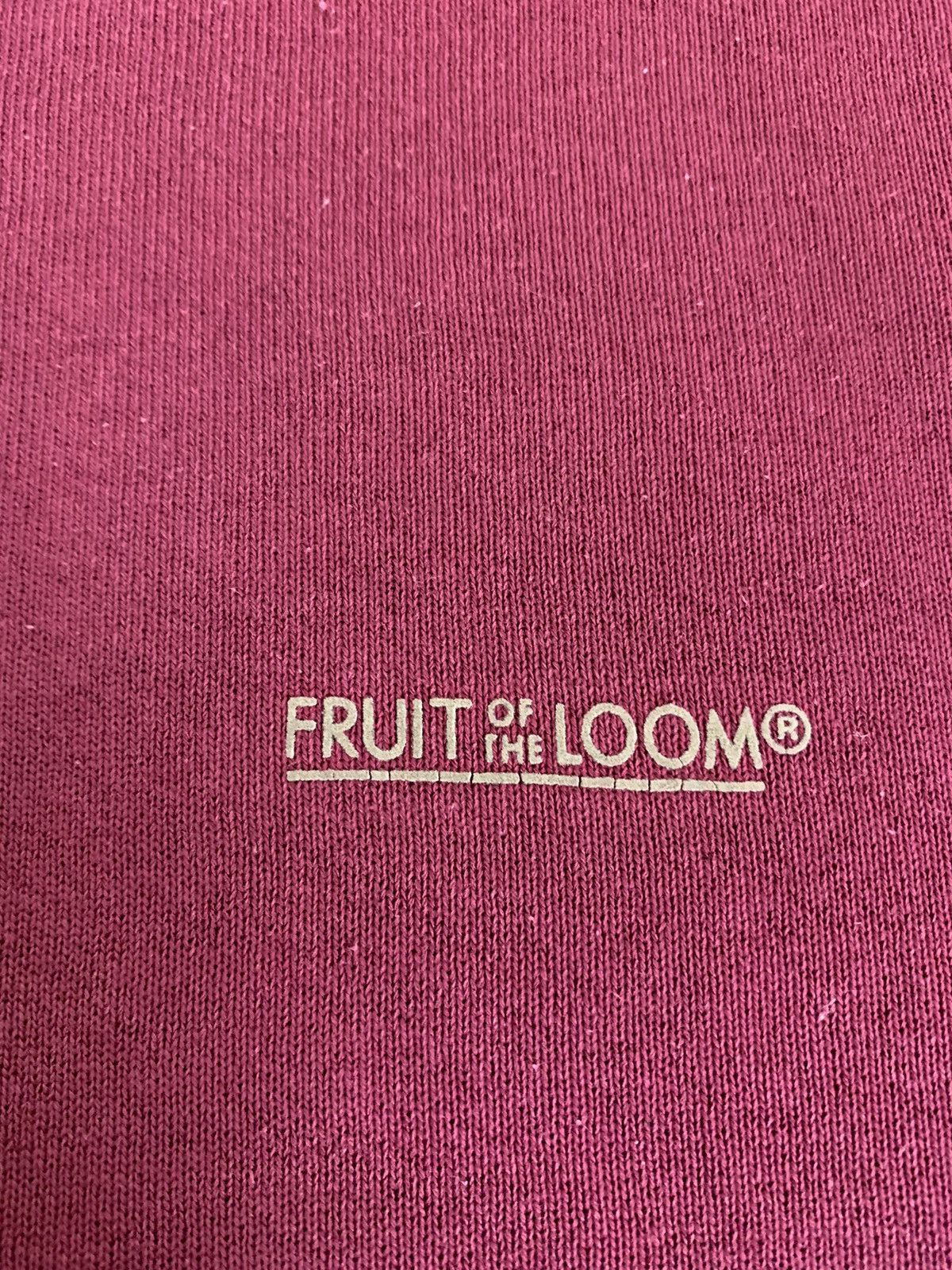 Fruit Of The Loom Vintage Fruit Of The Loom Blank Hoodie Size US L / EU 52-54 / 3 - 8 Thumbnail