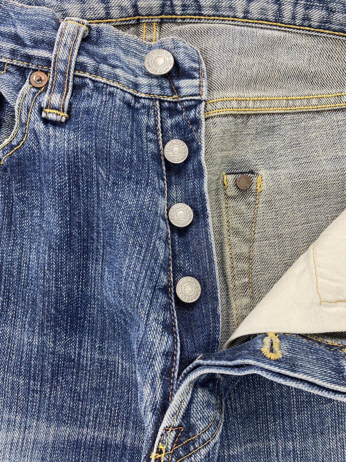 Studio D'Artisan Vintage Studio D'Artisan DP-283 Japan Selvedge Denim Jeans Size US 30 / EU 46 - 8 Thumbnail