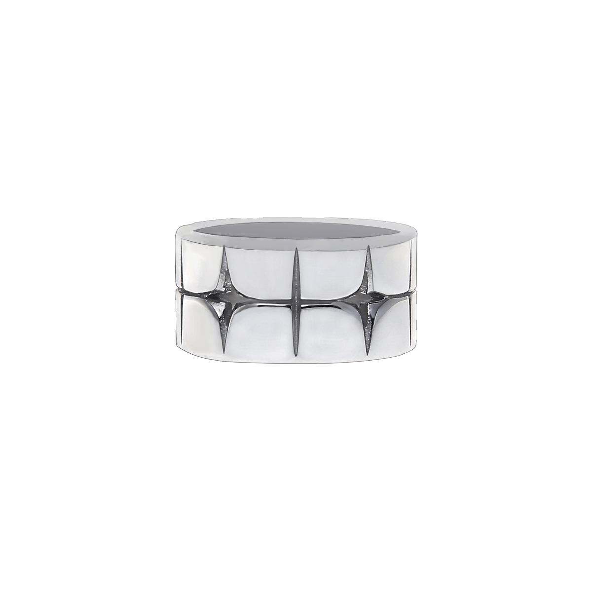Jewelry Modern Jewelry Rings Open Size Chrome Ring (Size 7-13) Size ONE SIZE - 5 Thumbnail