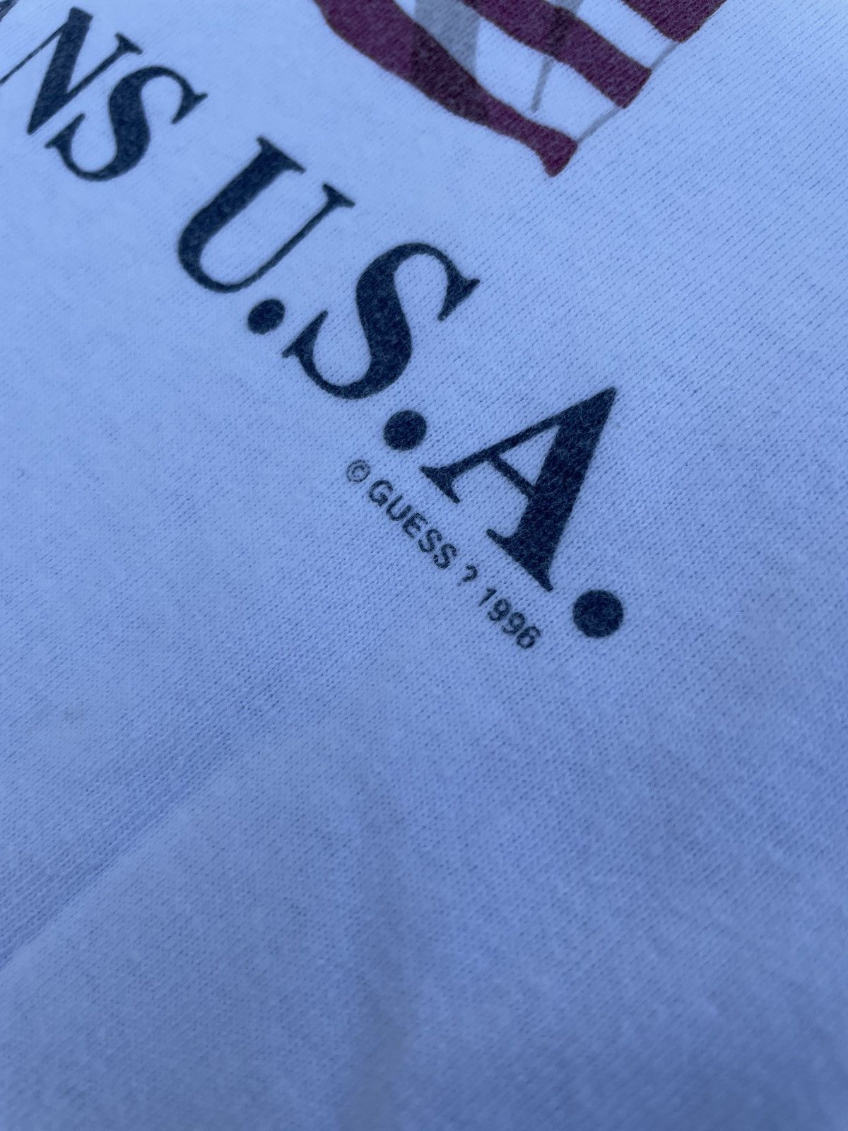 Guess Vtg Guess Jeans Usa Flag Size US L / EU 52-54 / 3 - 9 Thumbnail
