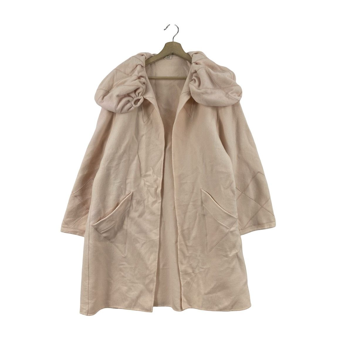 Vintage Vintage GIULIA CARLA CECCHI Hooded Coat Jacket Minimalist Size 3XL / US 20-22 - 4 Thumbnail