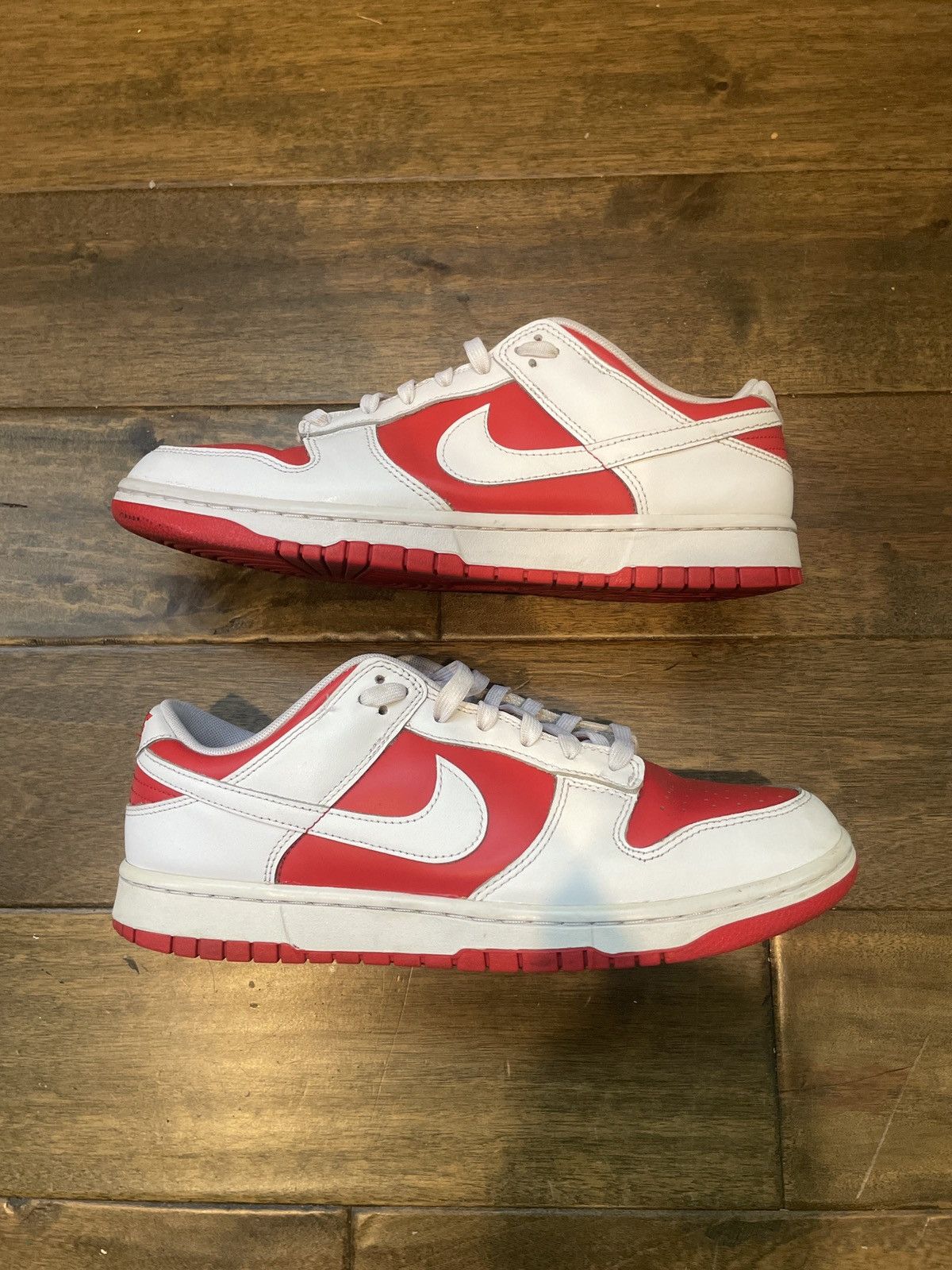 Nike Nike dunk low Championship Red Size US 10.5 / EU 43-44 - 4 Thumbnail