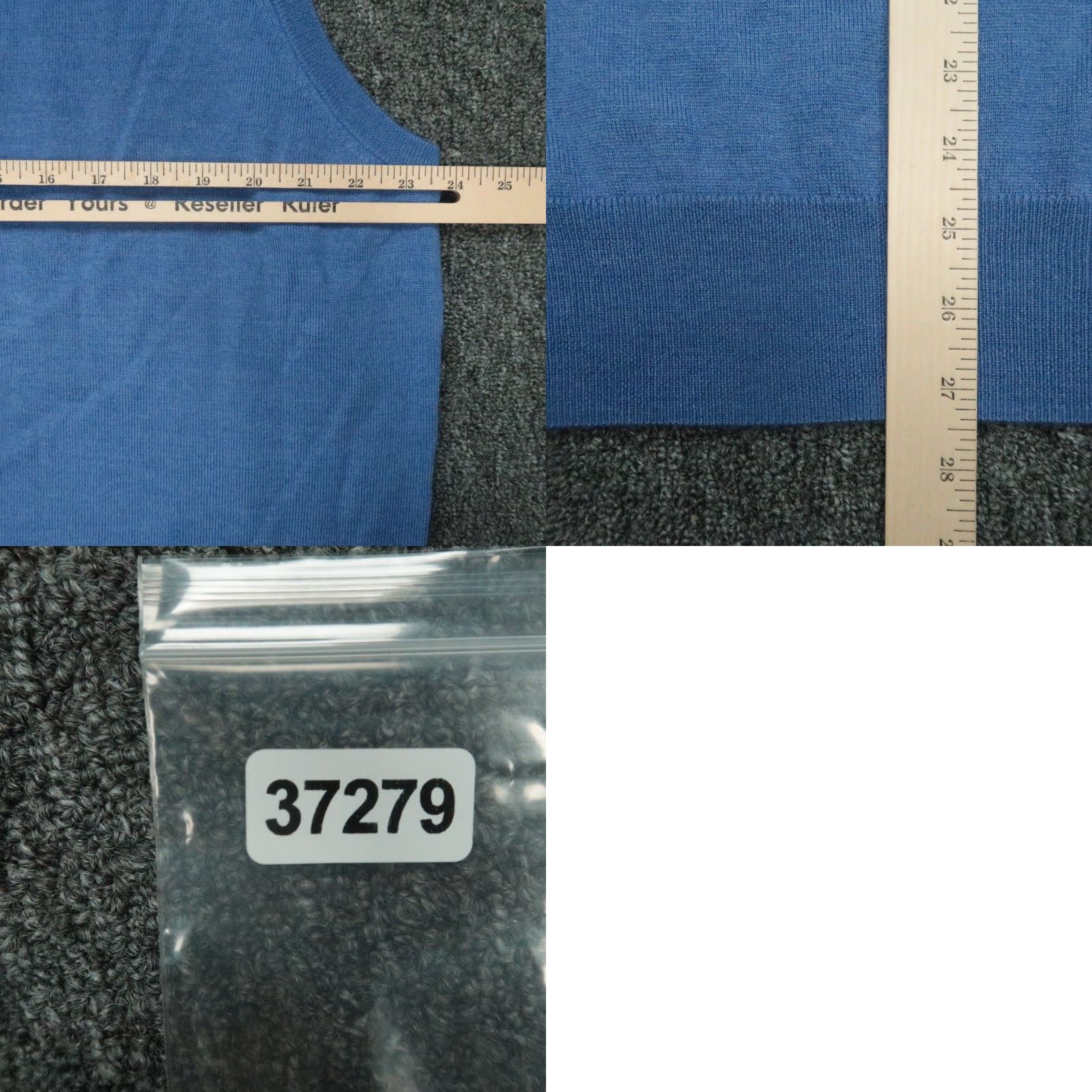 Peter Millar Peter Millar Vest Men XL Blue Silk Wool 1/4 Zip Size US XL / EU 56 / 4 - 8 Thumbnail