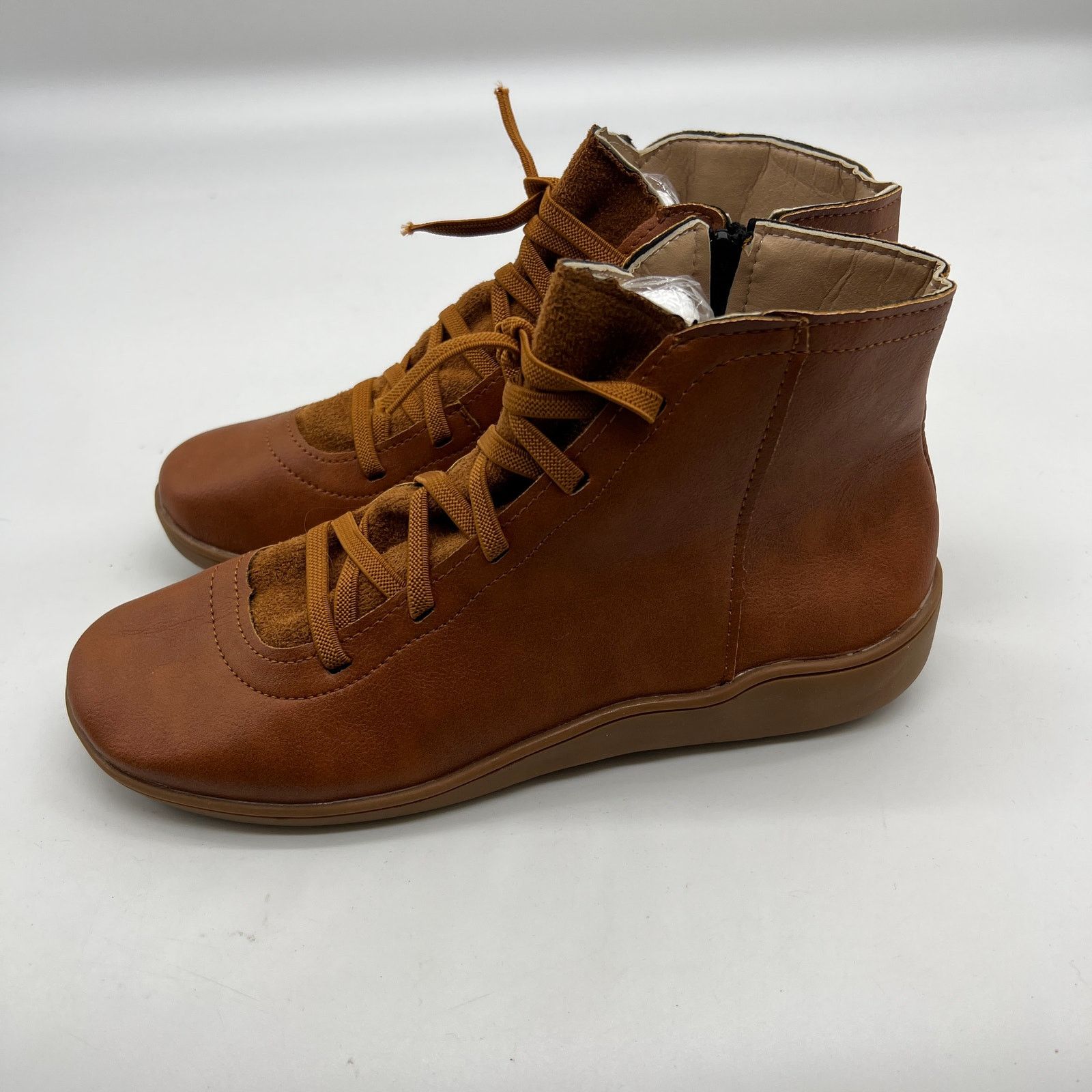 Other Ankle Boots Round Toe Casual Comfortable Lightweight Side Size US 7 / IT 37 - 5 Thumbnail