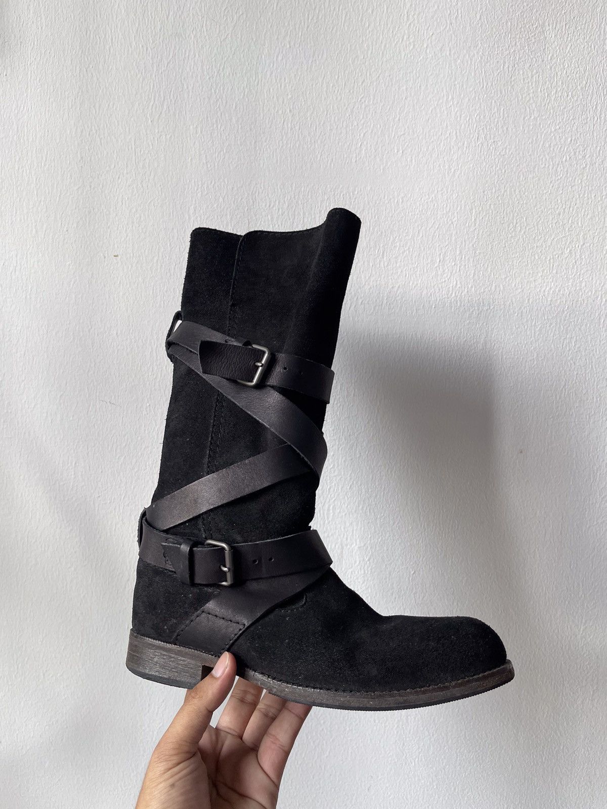 Comme des Garcons Homme Junya Watanabe Leather Boots Size US 7 / EU 40 - 14 Thumbnail