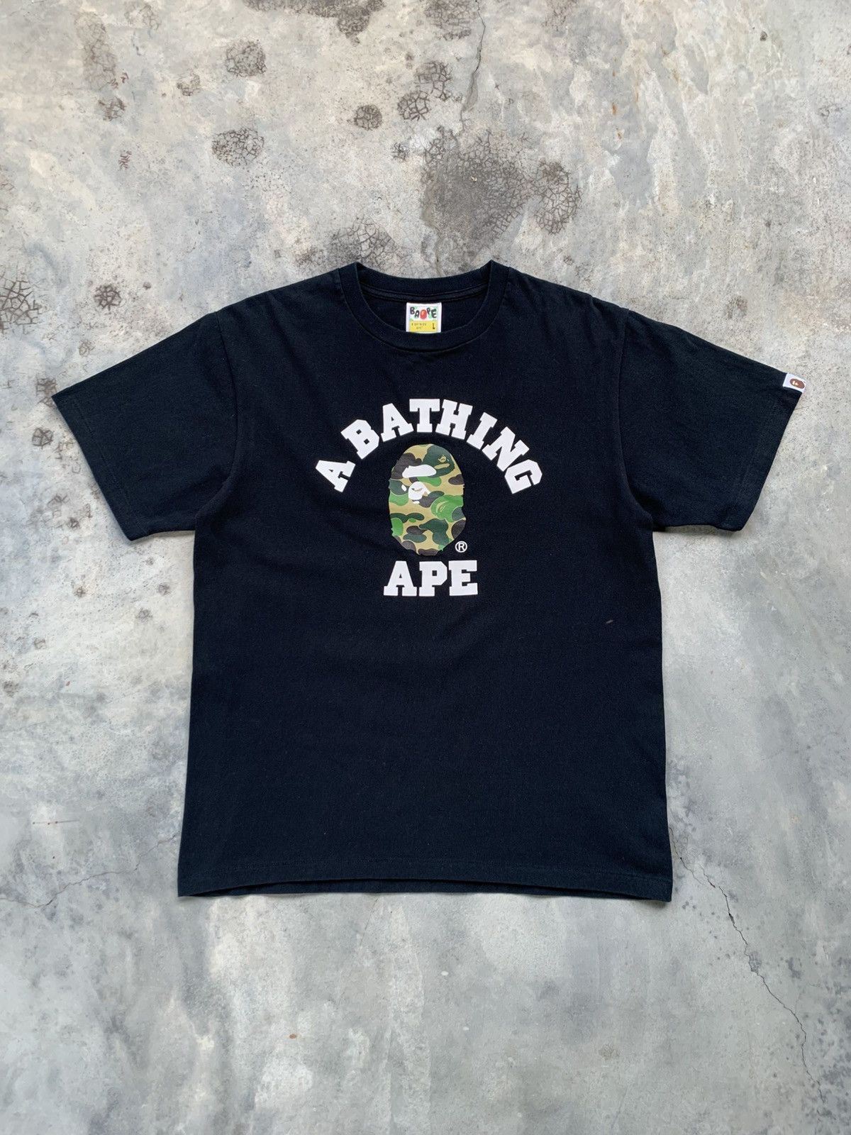Bape 1st OG Bape Camo College Tee Size US L / EU 52-54 / 3 - 1 Thumbnail