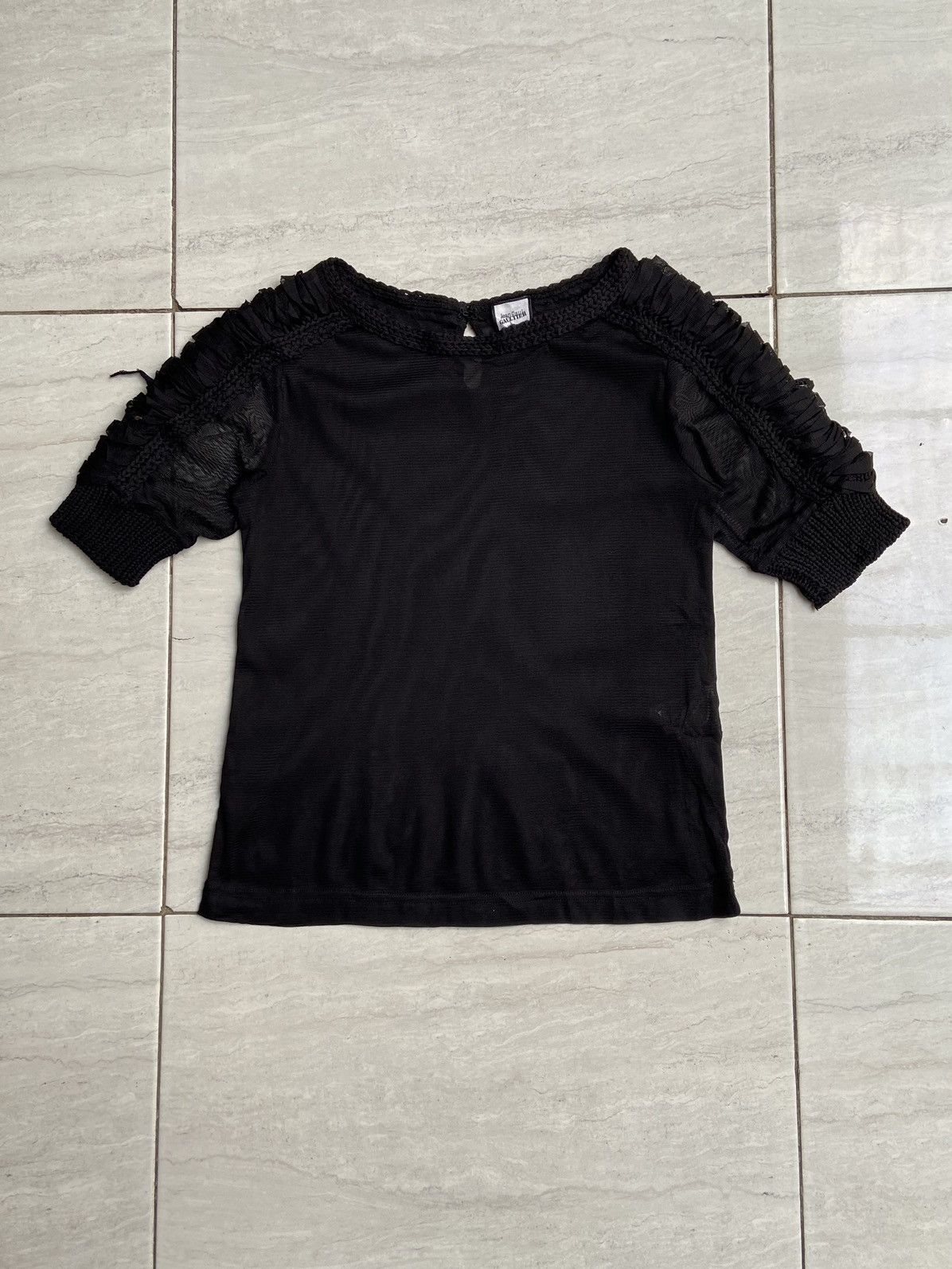 JEAN PAUL GAULTIER Black T-shirt