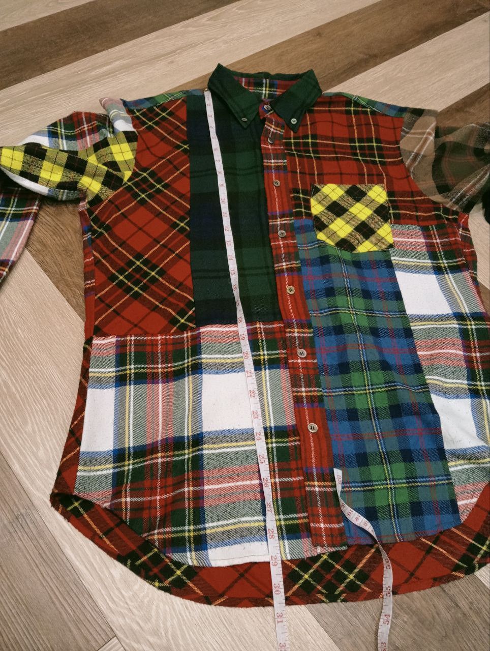 KEITAMARUYAMA JAPANESE KEITA MARUYAMA PATCHWORK SHIRT Size US M / EU 48-50 / 2 - 11 Thumbnail