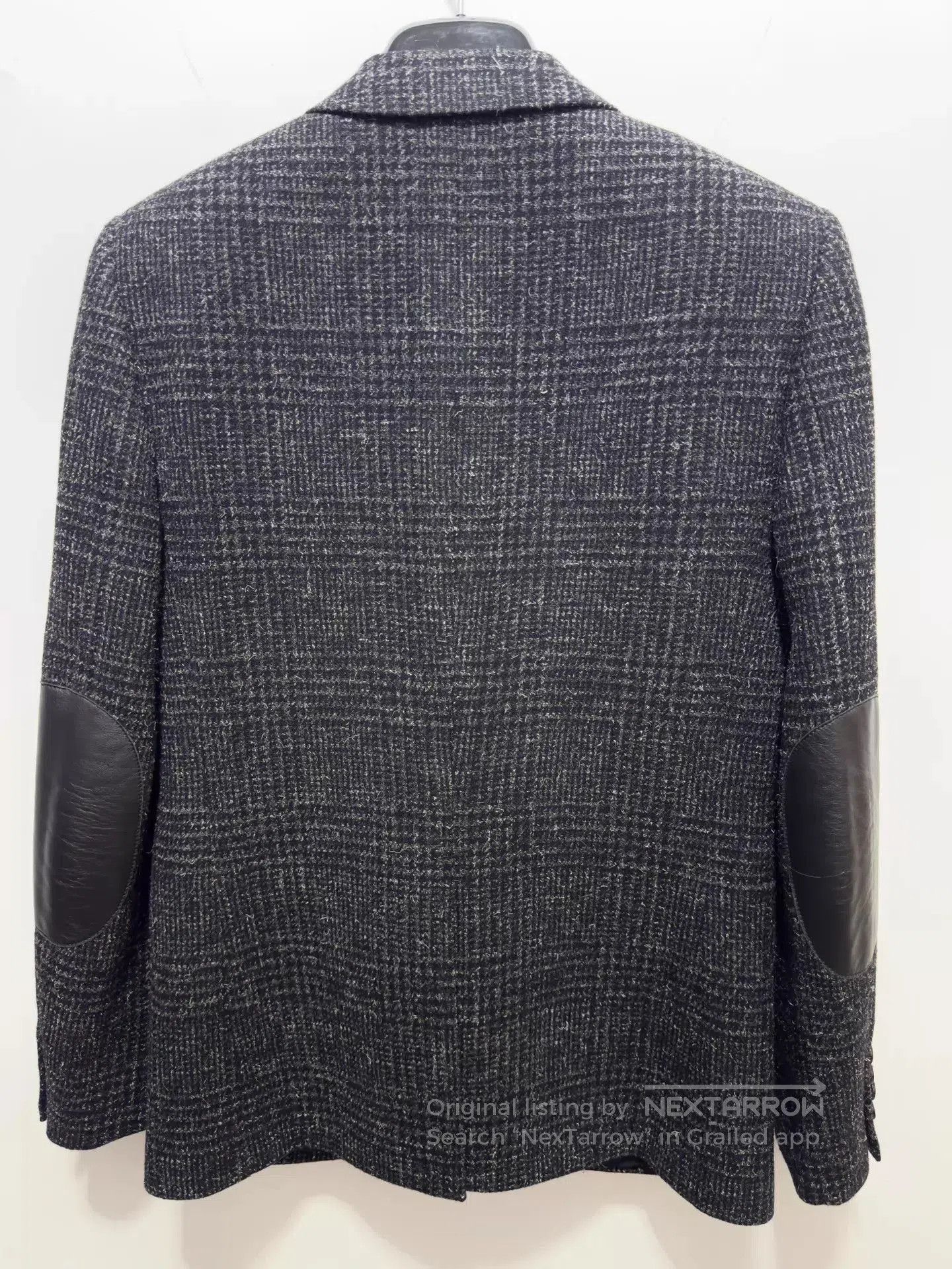 Saint Laurent Paris Gray Checkered Single-Breasted Blazer. Size US M / EU 48-50 / 2 - 2 Thumbnail